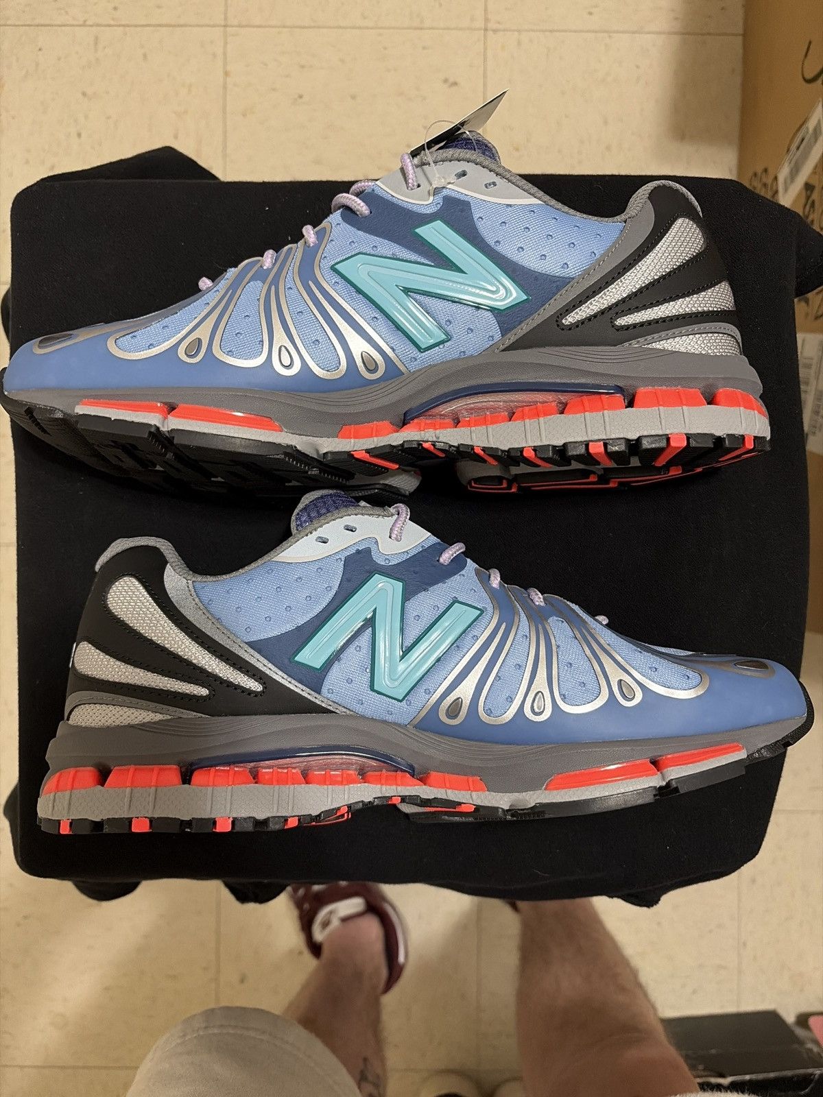 Action Bronson × New Balance Action Bronson x New Balance “cyborg tears” Size US 12 / EU 45 - 4 Thumbnail