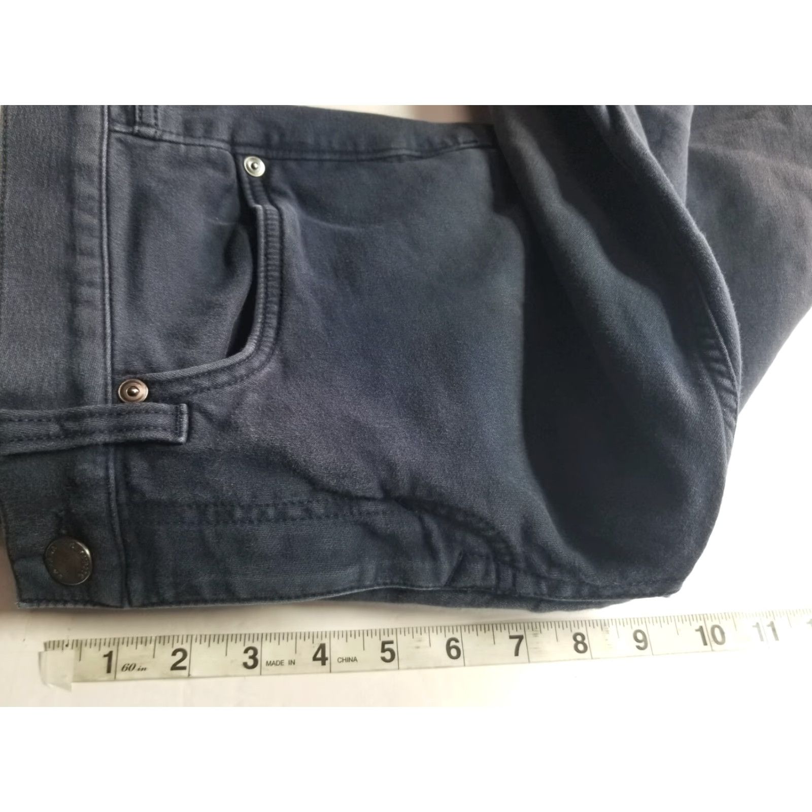 Banana Republic Banana Republic Jeans Mens Regular 32x34 Blue Denim Stretch 5-Pocket City Hipster Regular Mens Jeans Size US 32 / EU 48 - 4 Thumbnail