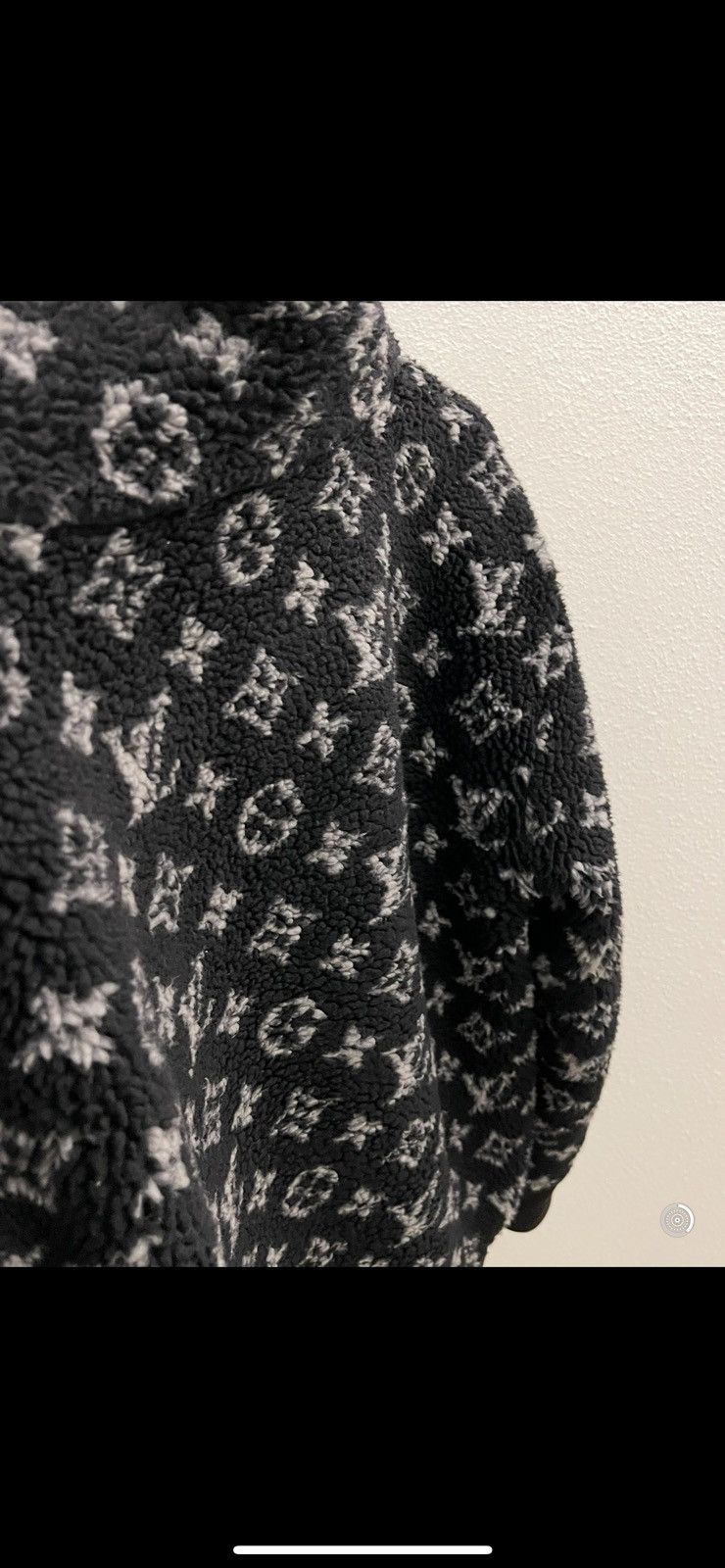 Louis Vuitton Louis Vuitton Monogram Jacquard Fleece Jacket Black White Size US S / EU 44-46 / 1 - 3 Thumbnail