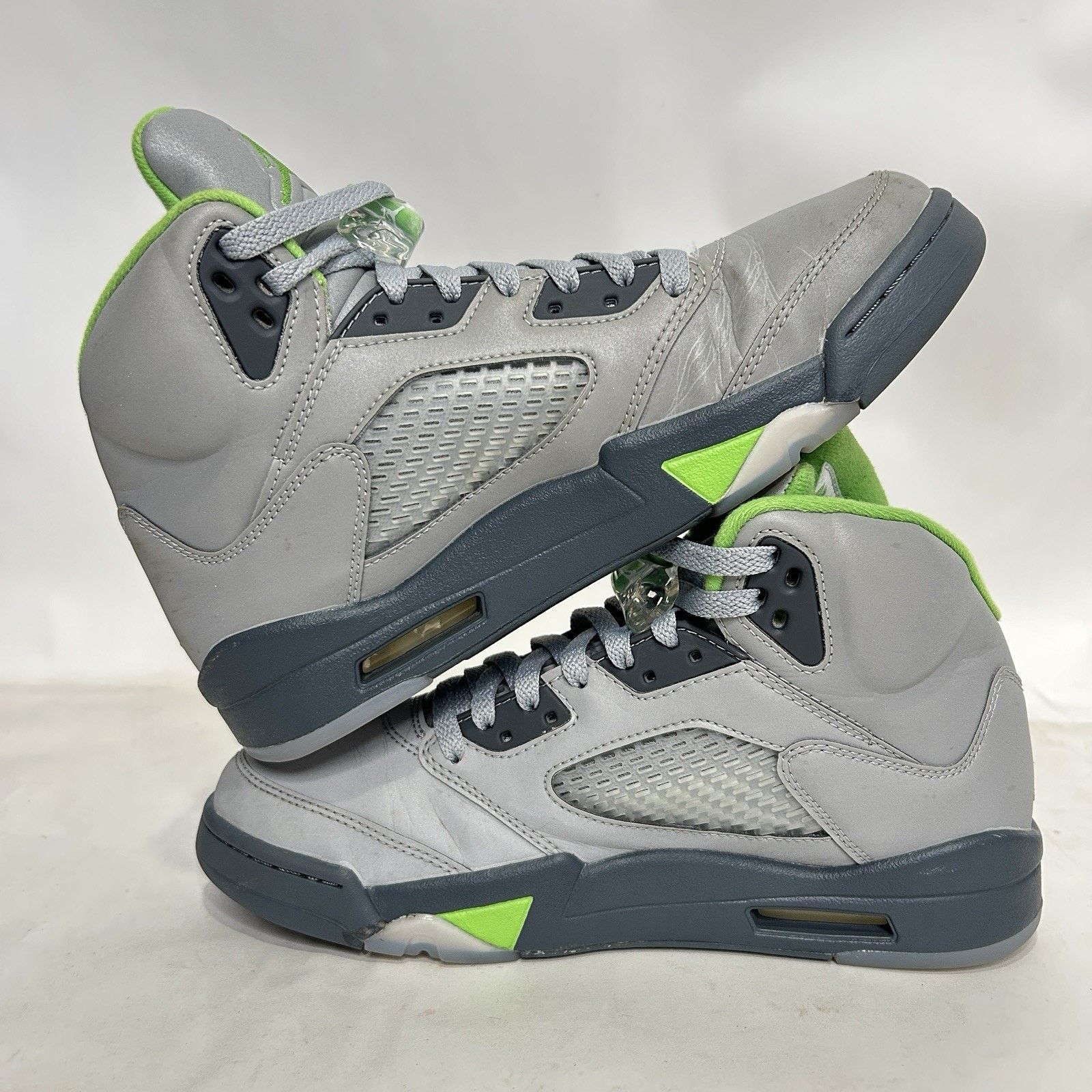 Nike Nike Air Jordan 5 Retro “Green Bean” 2022 Size US 9 / EU 42 - 2 Thumbnail