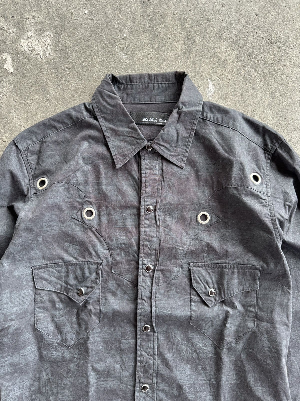 Japanese Brand The Bay’s Garden Punk Shirt Size US M / EU 48-50 / 2 - 8 Thumbnail