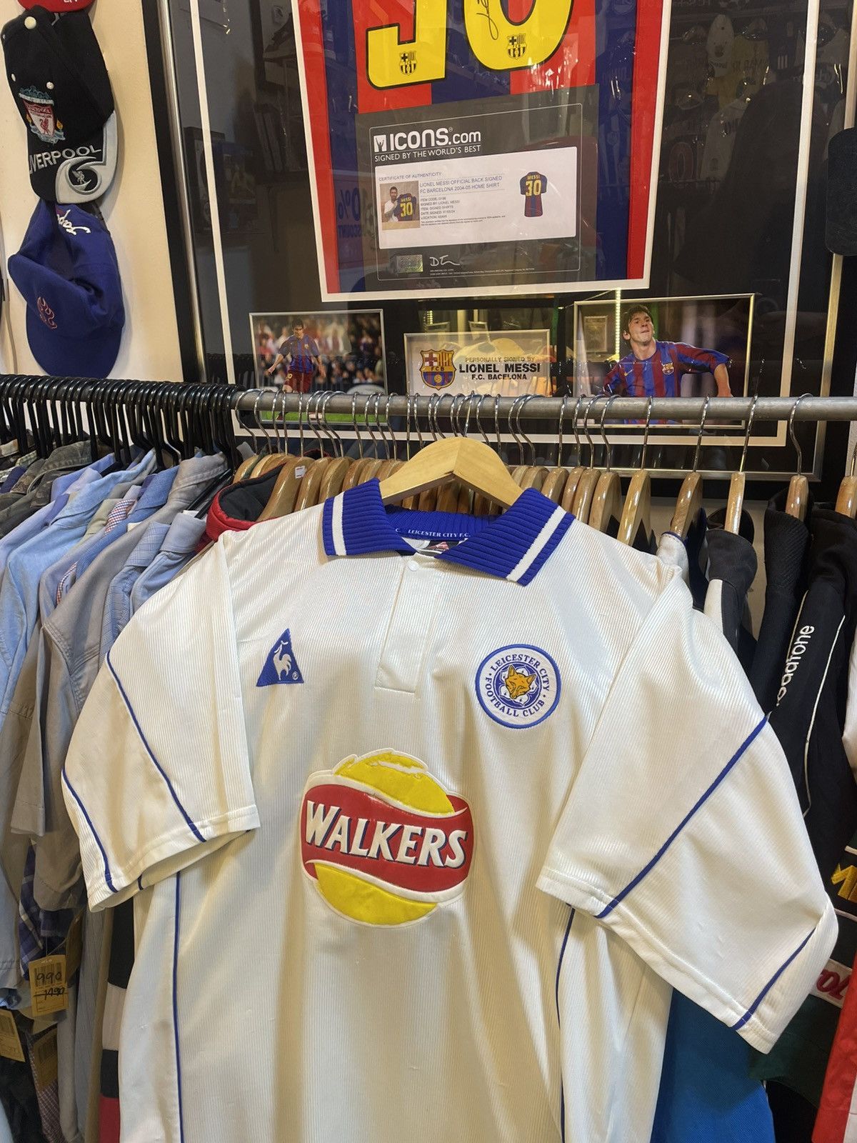 Other Vintage 1999-2001 Leister City Away Kit Size US L / EU 52-54 / 3 - 2 Thumbnail