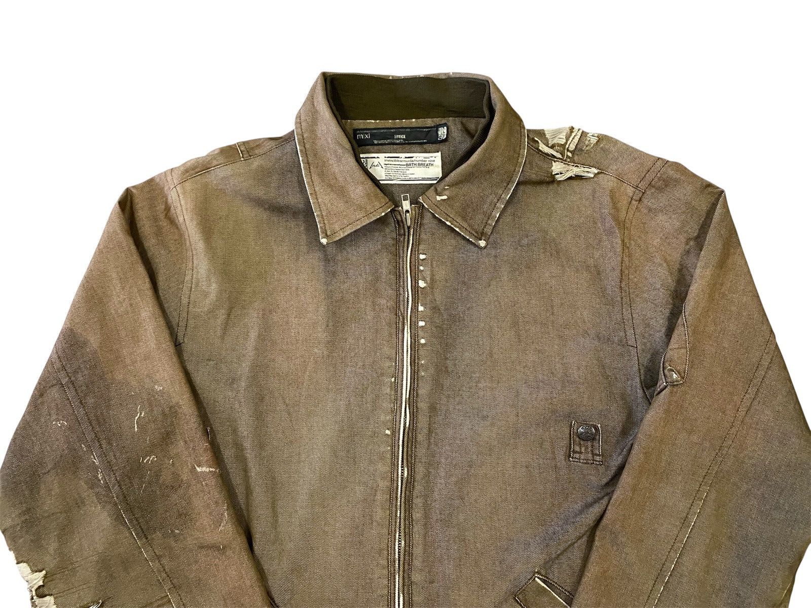 Number (N)ine Vtg Invinciblearmurda Number Nine Distressed Jacket Size US M / EU 48-50 / 2 - 3 Thumbnail
