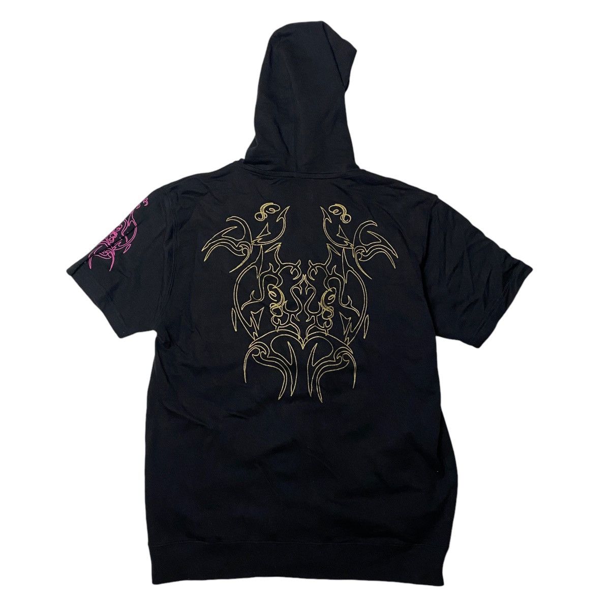 Hysteric Glamour 2000's Craps Tribal Tattoo Poem Hoodie Size US M / EU 48-50 / 2 - 2 Thumbnail