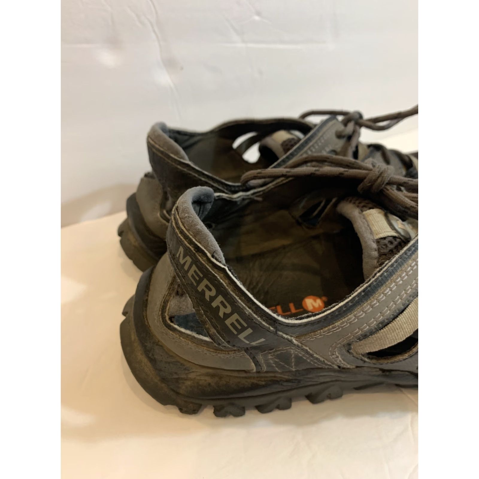 Merrell Merrell Tetrex Crest Wrap Low Top Hiking Sandals Mens 8 Black Sneaker Athletic Water Sports N/A Size US 9 / EU 42 - 2 Thumbnail
