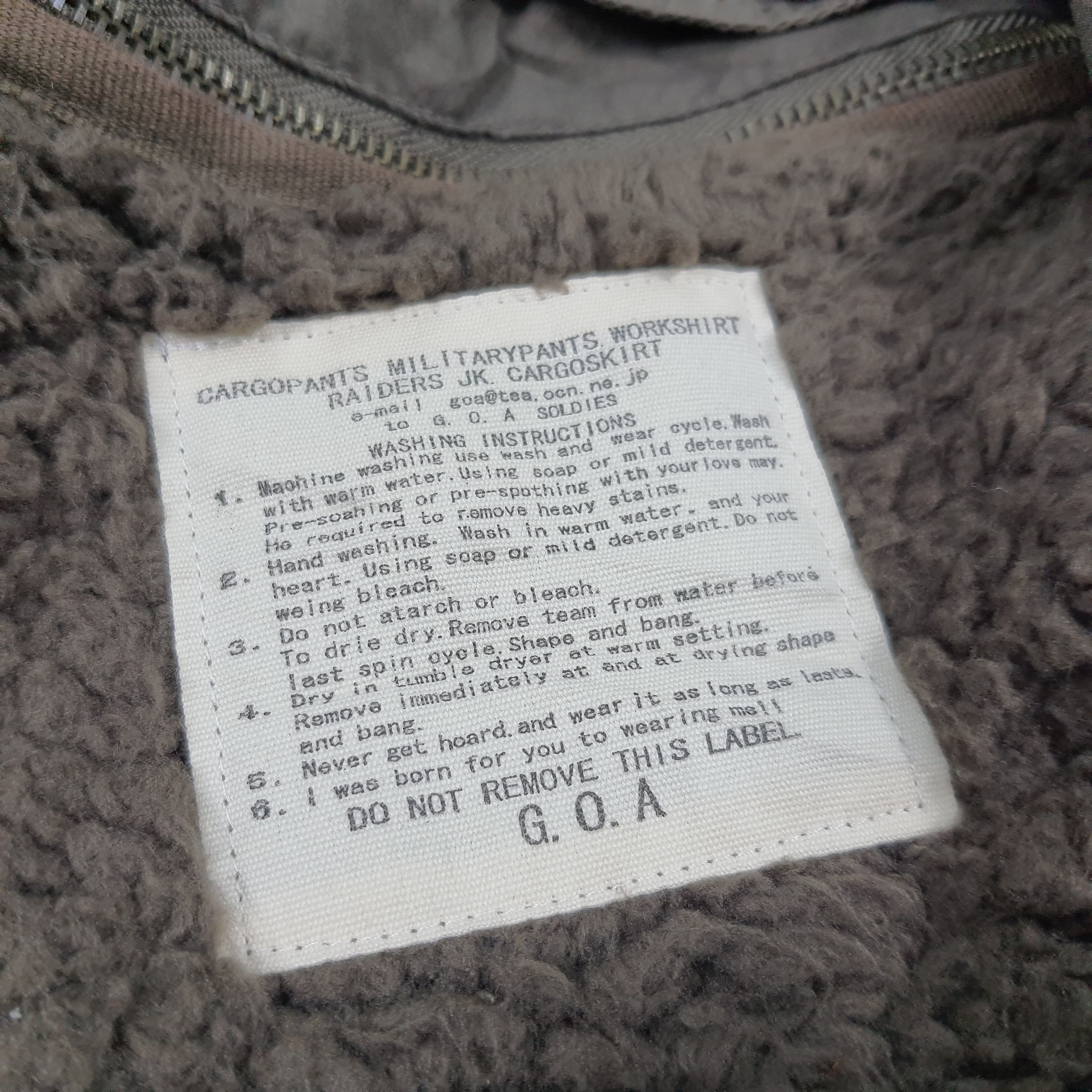 If Six Was Nine Vintage G.O.A Japanese Brand Winter Session Parkas Size US S / EU 44-46 / 1 - 4 Thumbnail