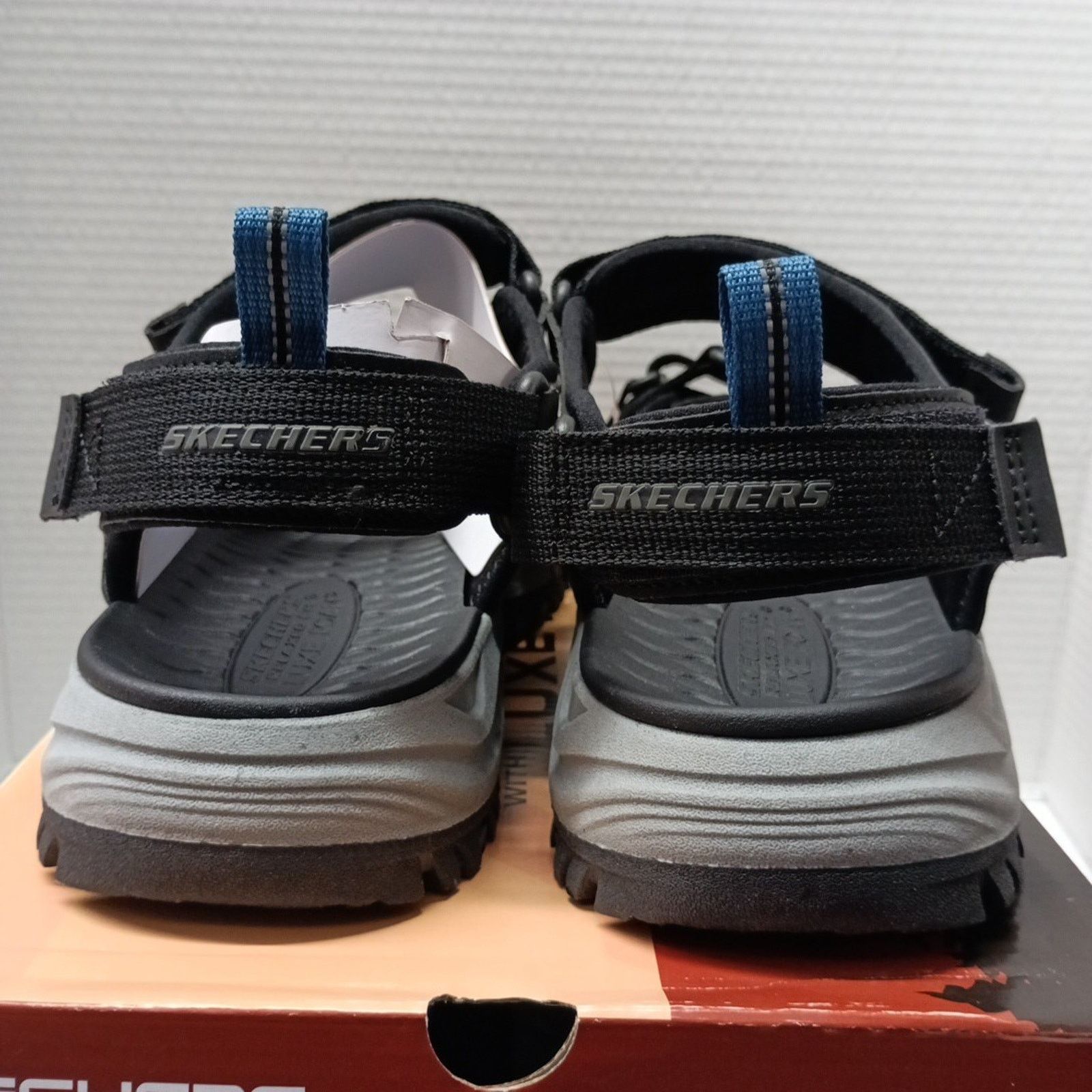 SKECHERS Skechers Prewitt Rio Black Men's Sandals Size 13 205478/BLK Size US 13 / EU 46 - 6 Thumbnail