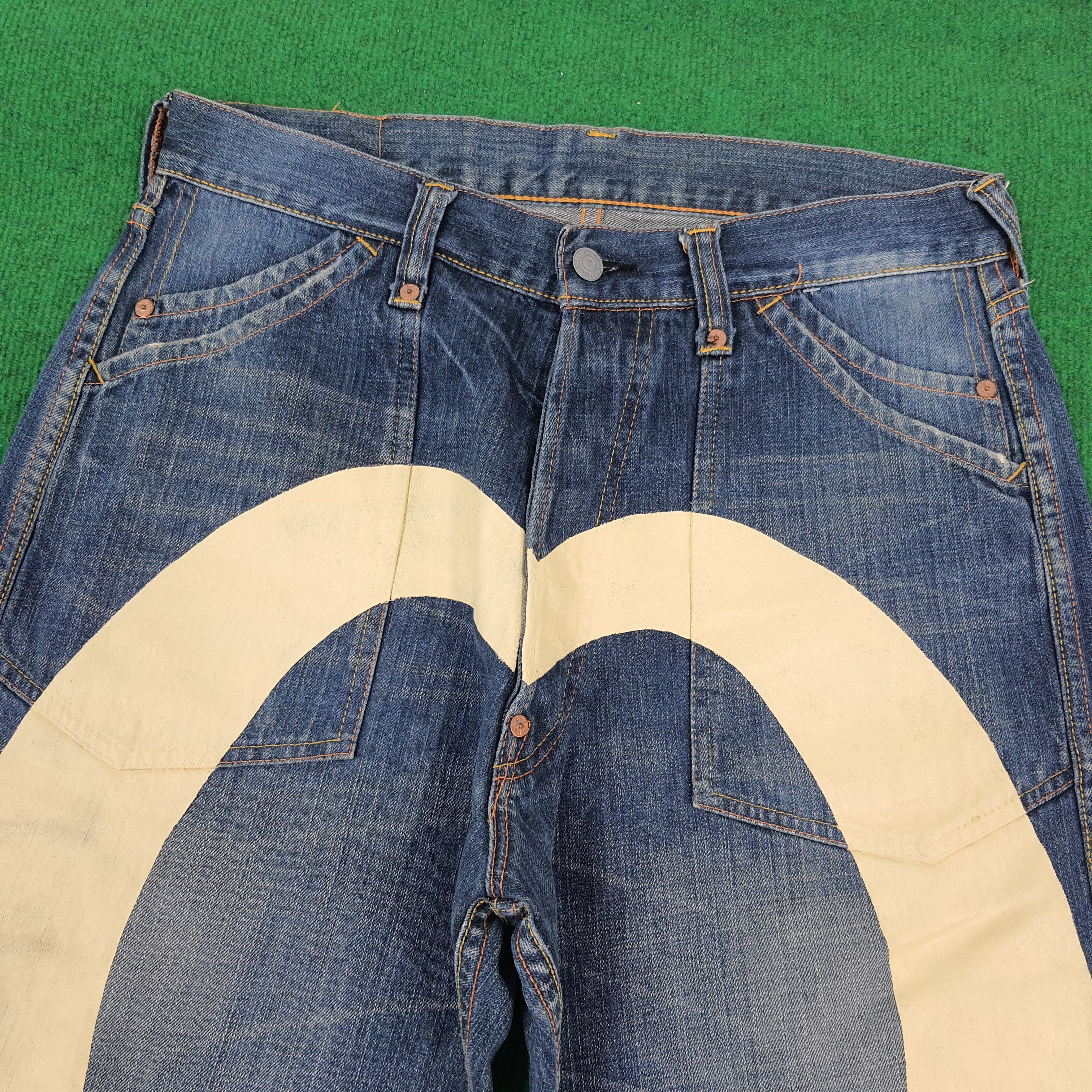 Evisu Vintage Evisu Cargo Style Custom Daicock Japan Brand Jeans Size US 31 - 2 Thumbnail