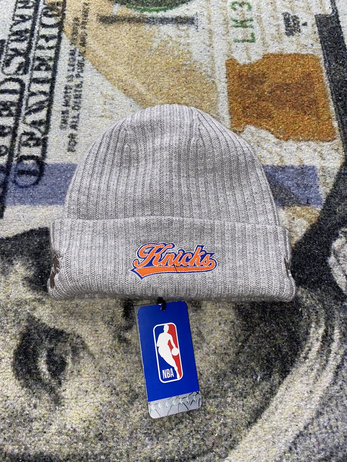 Kith Kith for New York Knicks Court Vision Logo Beanie Size ONE SIZE - 1 Thumbnail