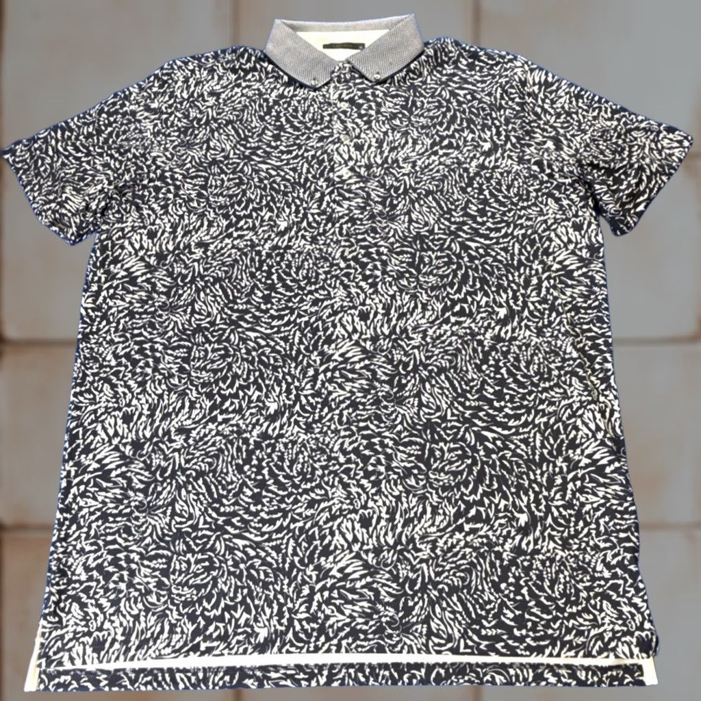 Vintage Greyson Shirt Mens XL Howler Hills Print Polo Golf Performance Stretch Polo White Short Sleeve Men's XL Greyson Howler Hills Tonal Logo Size US XL / EU 56 / 4 - 1 Thumbnail