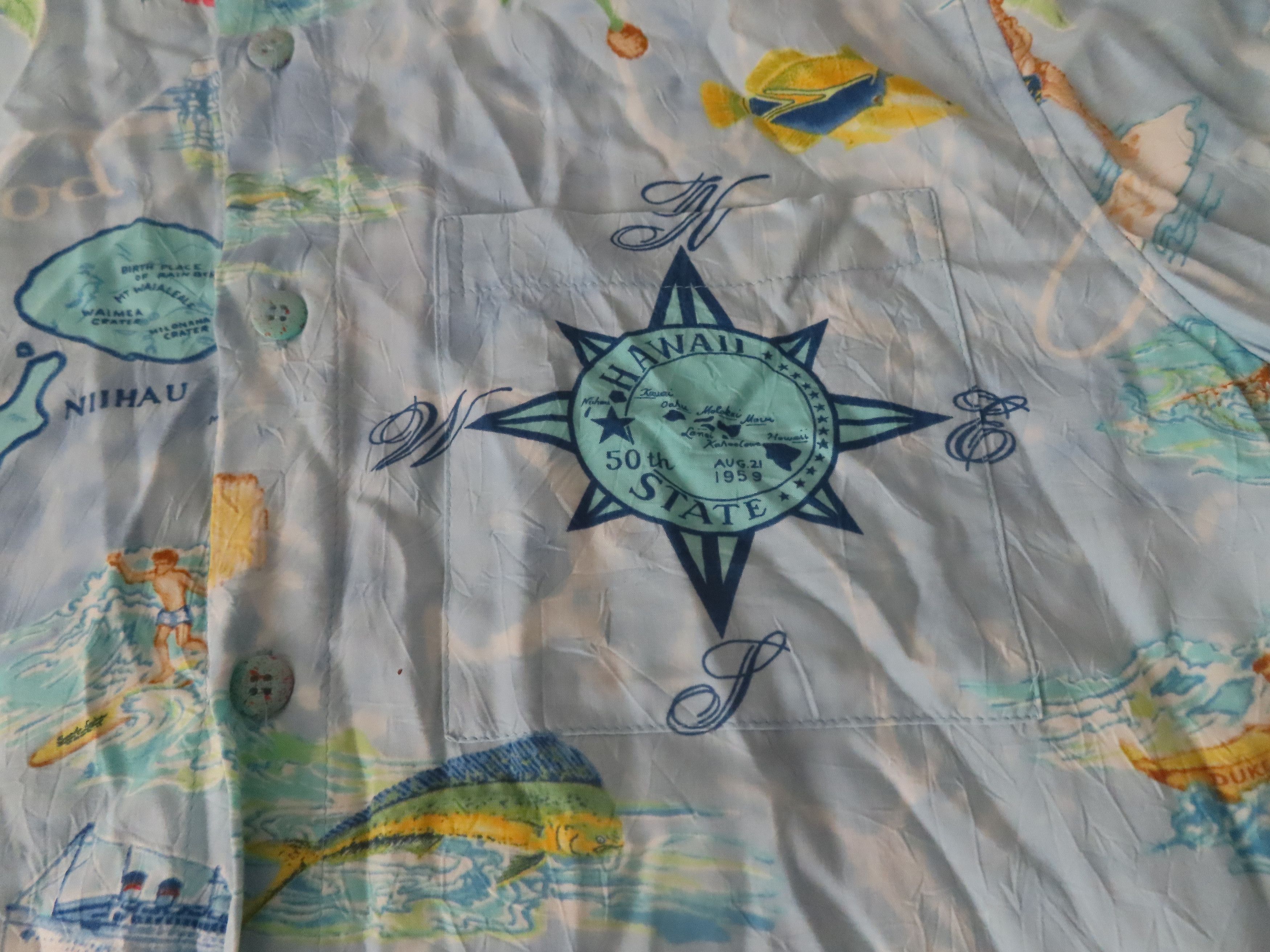 Designer × Jams World Vintage Jams World Statehood Hawaiian Shirt limited edition Size US M / EU 48-50 / 2 - 2 Thumbnail
