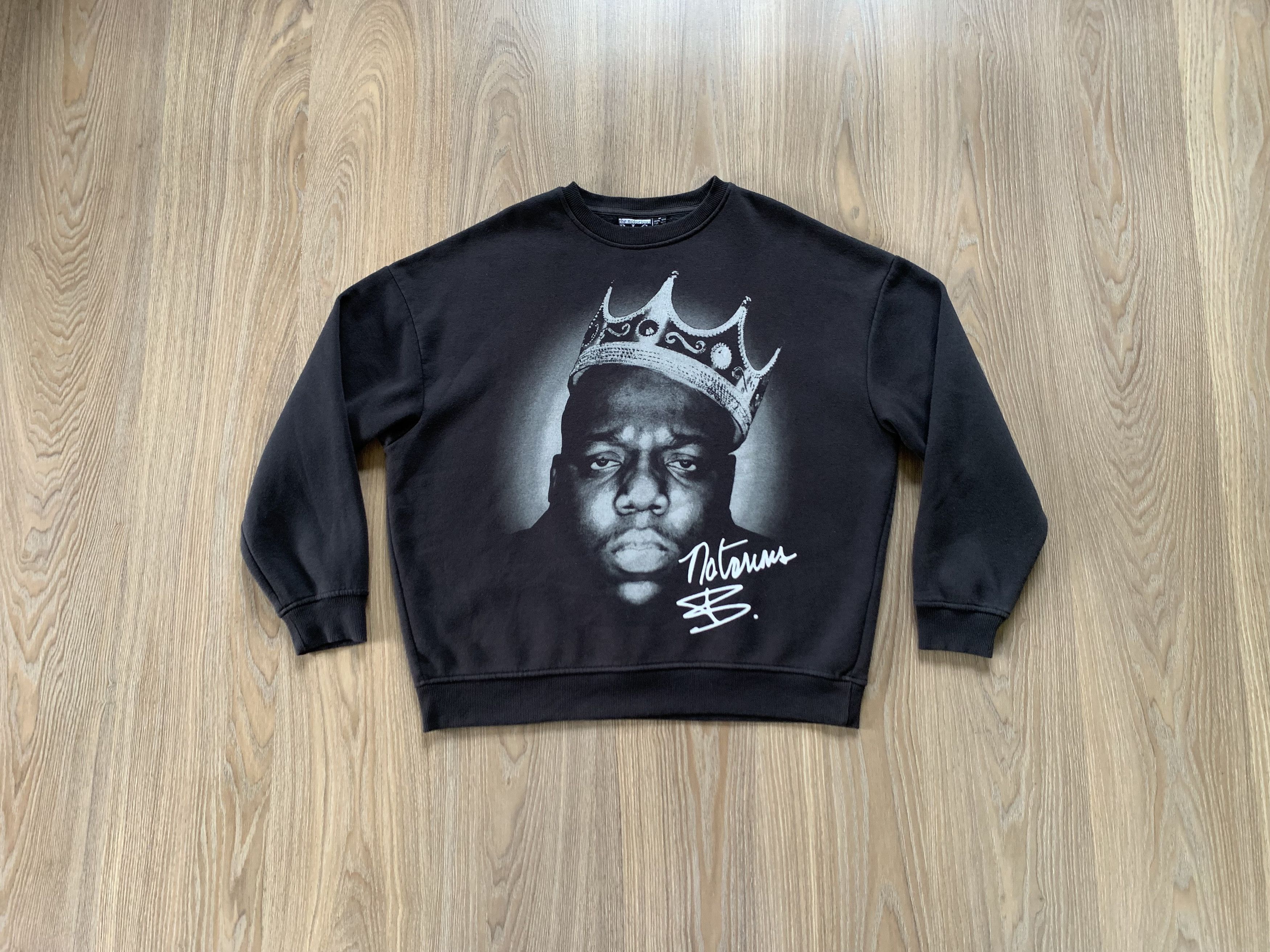 Rap Tees The Notorious BIG Big Print Sweatshirt Size US M / EU 48-50 / 2 - 10 Thumbnail