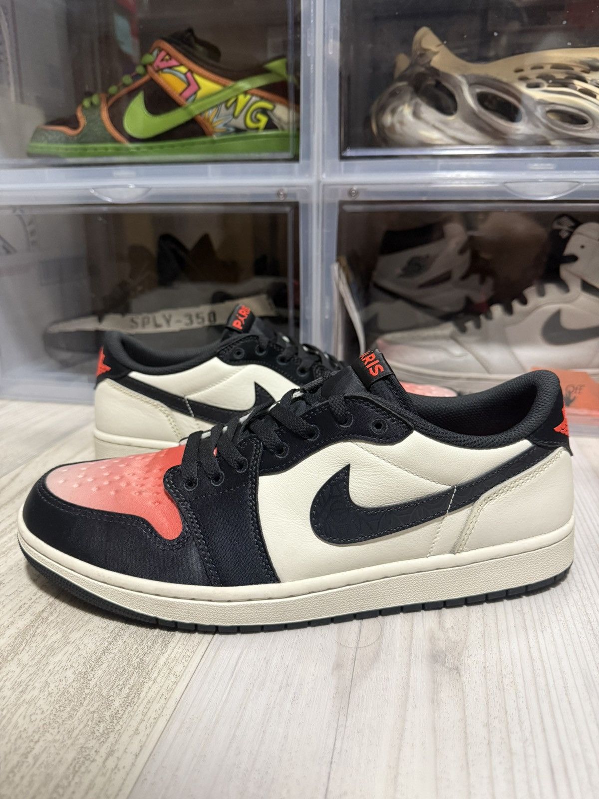 Jordan Brand Air Jordan 1 Retro Low OG Paris Saint-Germain (PSG) Size US 11 / EU 44 - 1 Thumbnail