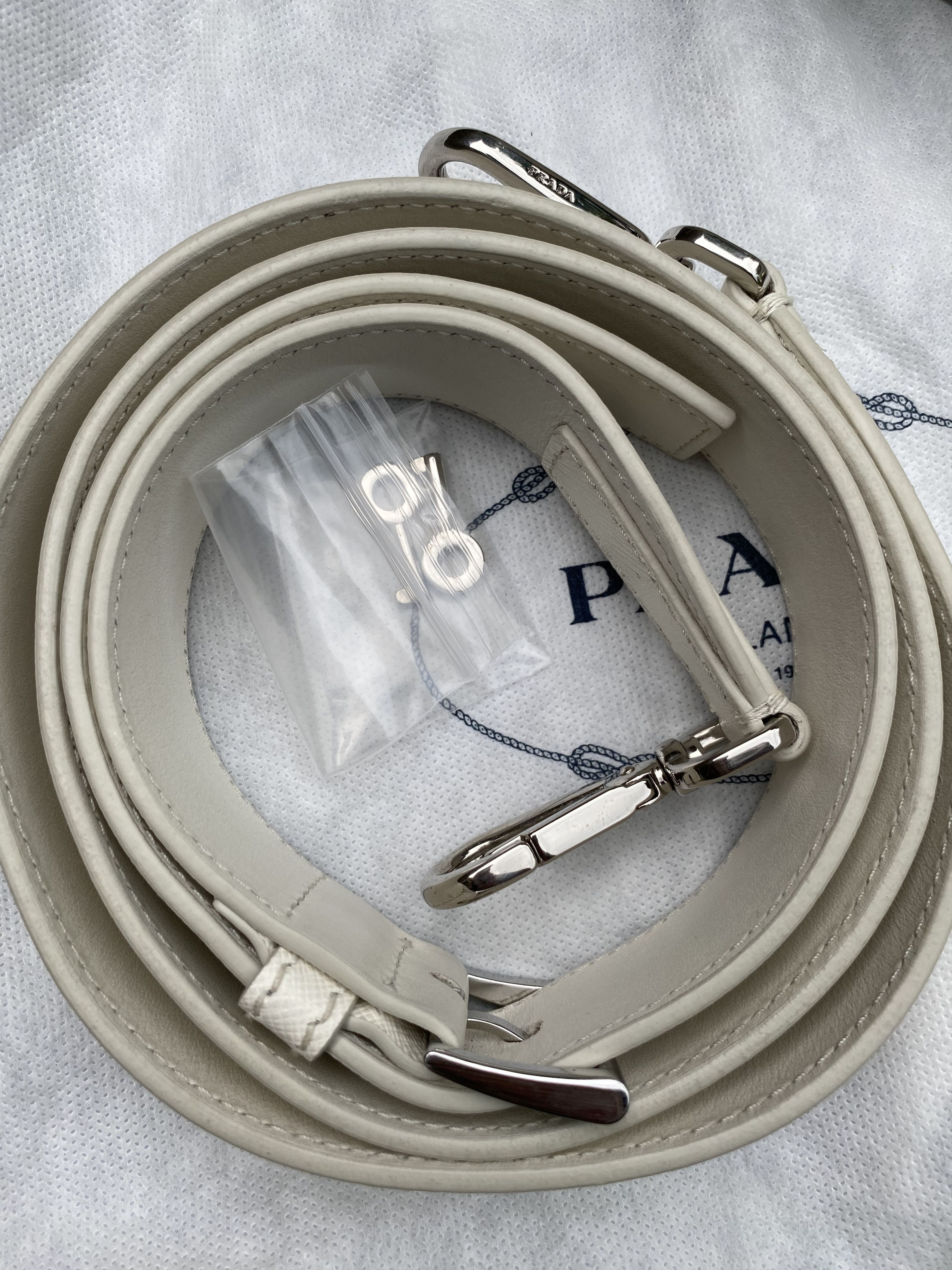 Prada White Prada crossbody bag Size ONE SIZE - 3 Thumbnail