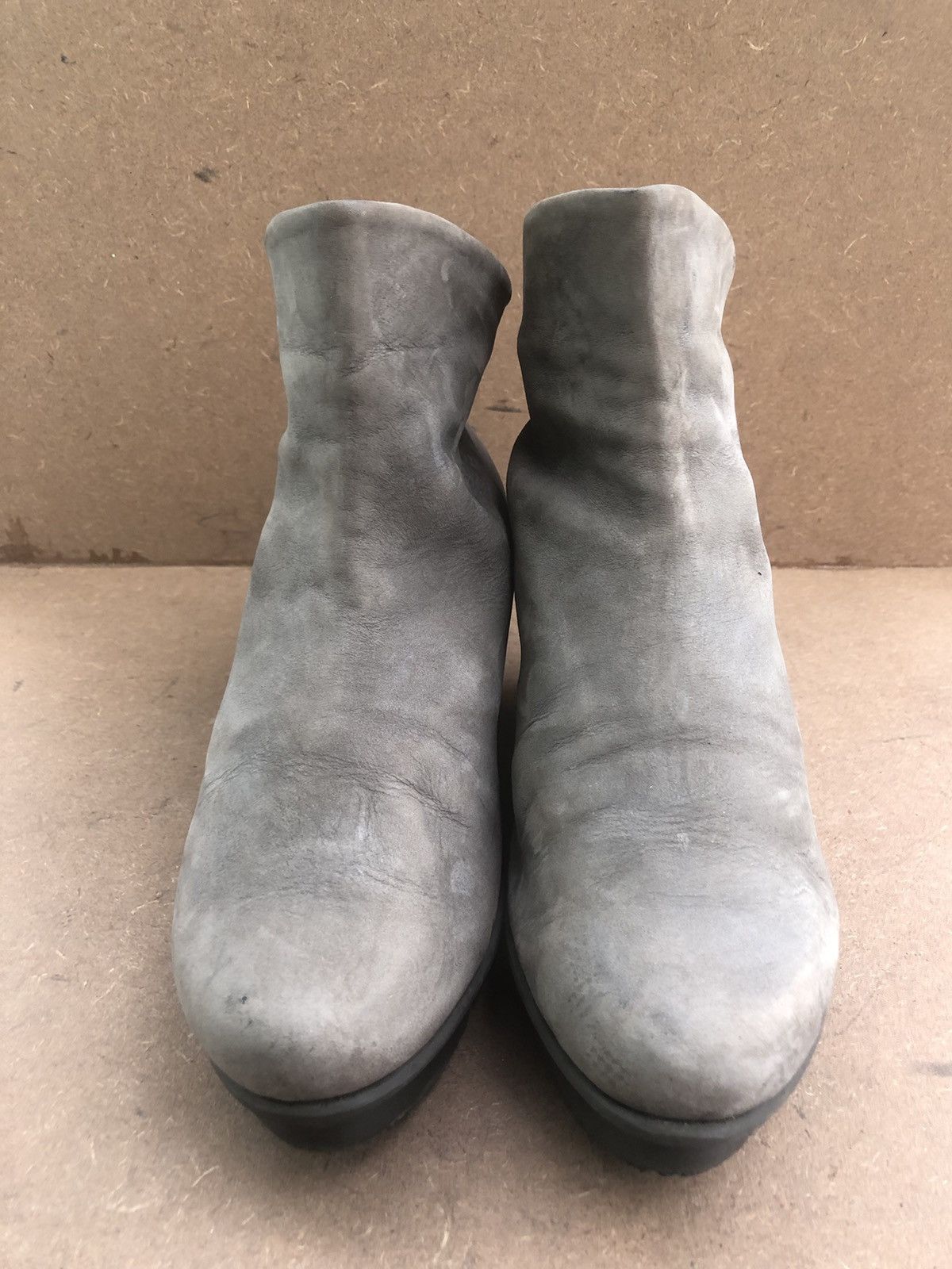 Trippen Trippen Grey Leather Women’s Boot Size 38 Size US 7 / IT 37 - 4 Thumbnail