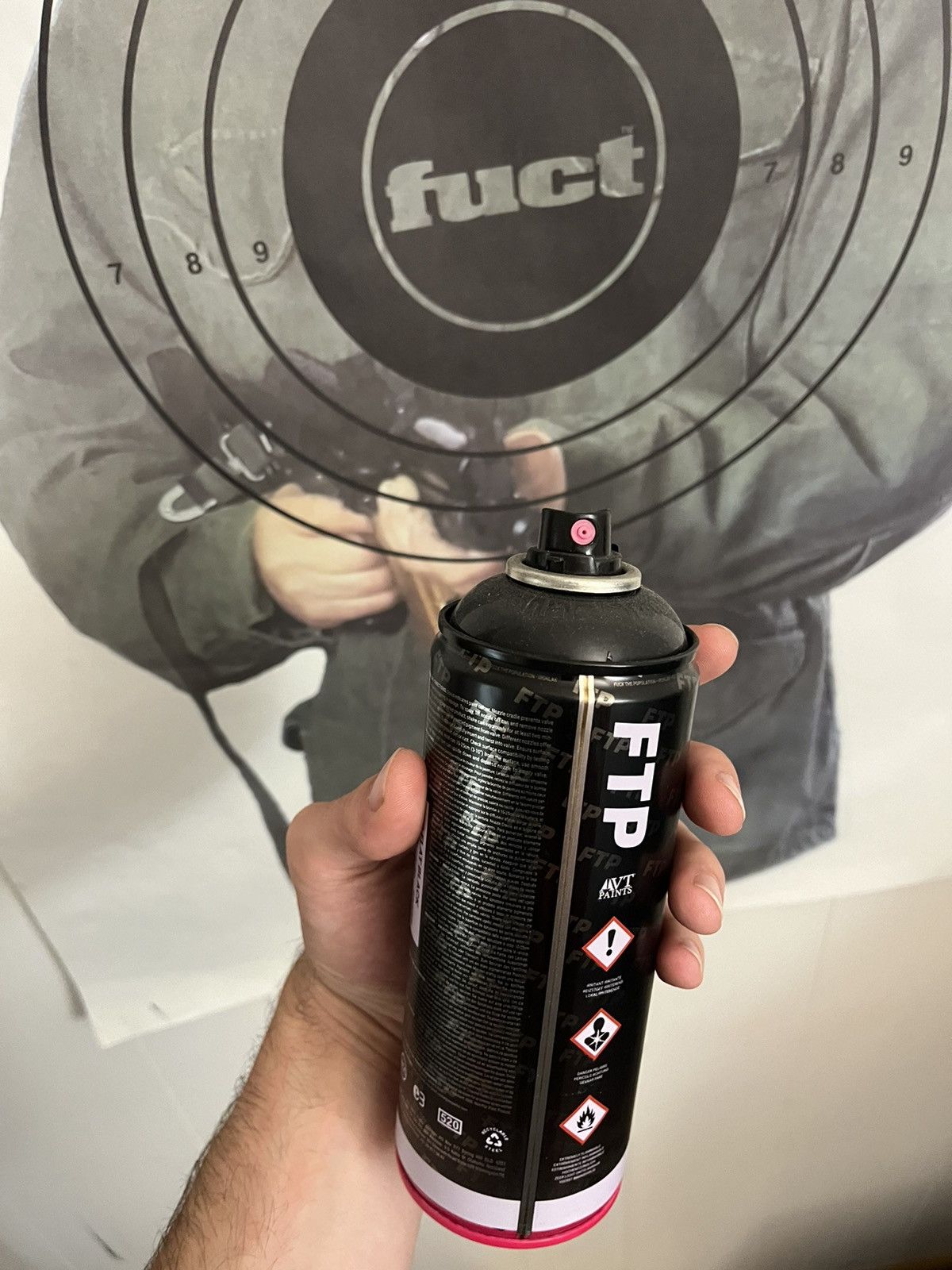 Fuck The Population FTP ironlak spray paint Size ONE SIZE - 4 Thumbnail