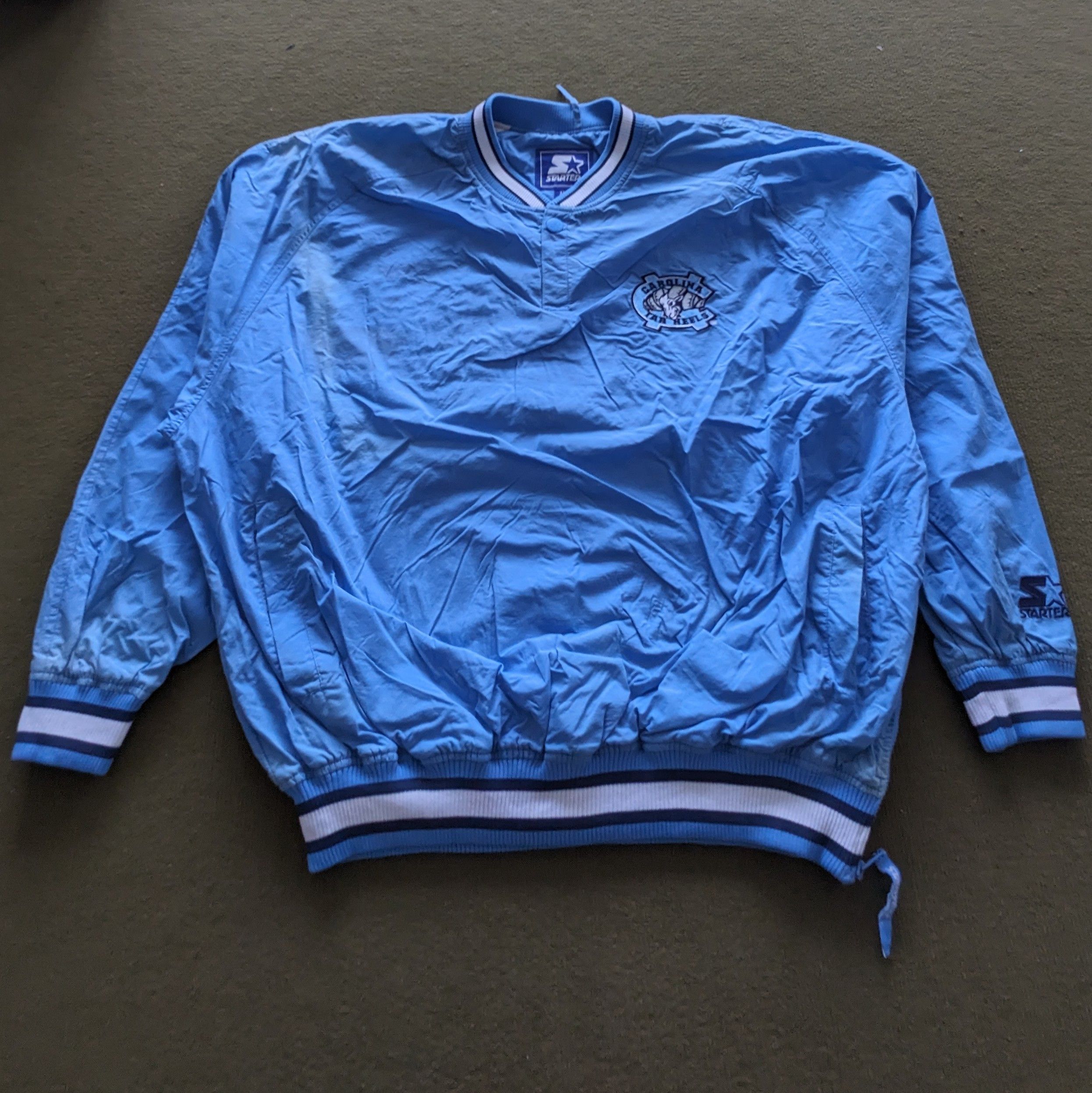 Starter Vintage CAROLINA Tar Heels Starter Windbreaker Jacket Size US XXL / EU 58 / 5 - 3 Thumbnail