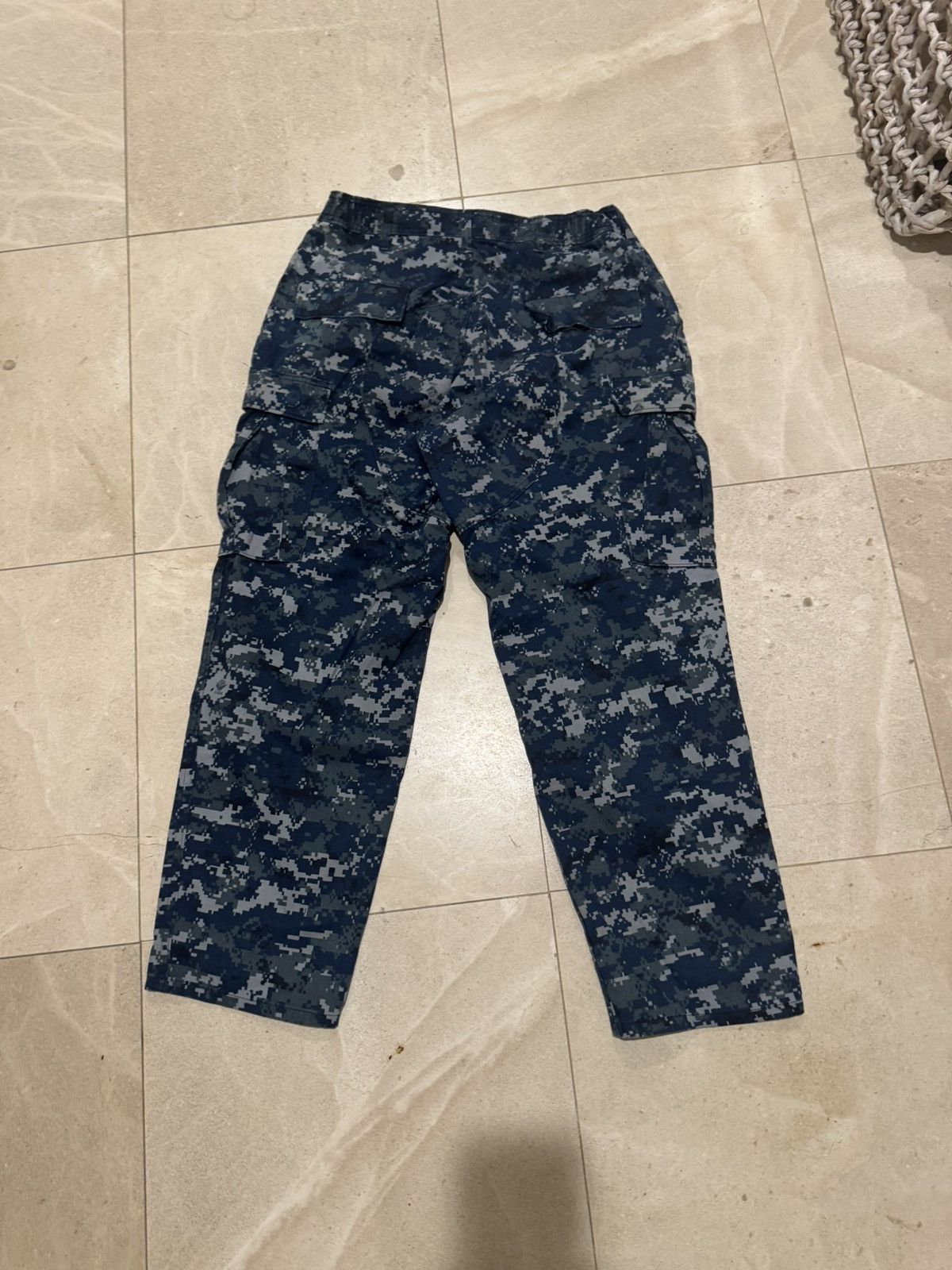 Vintage blue digital camo cargos Size US 32 / EU 48 - 2 Thumbnail