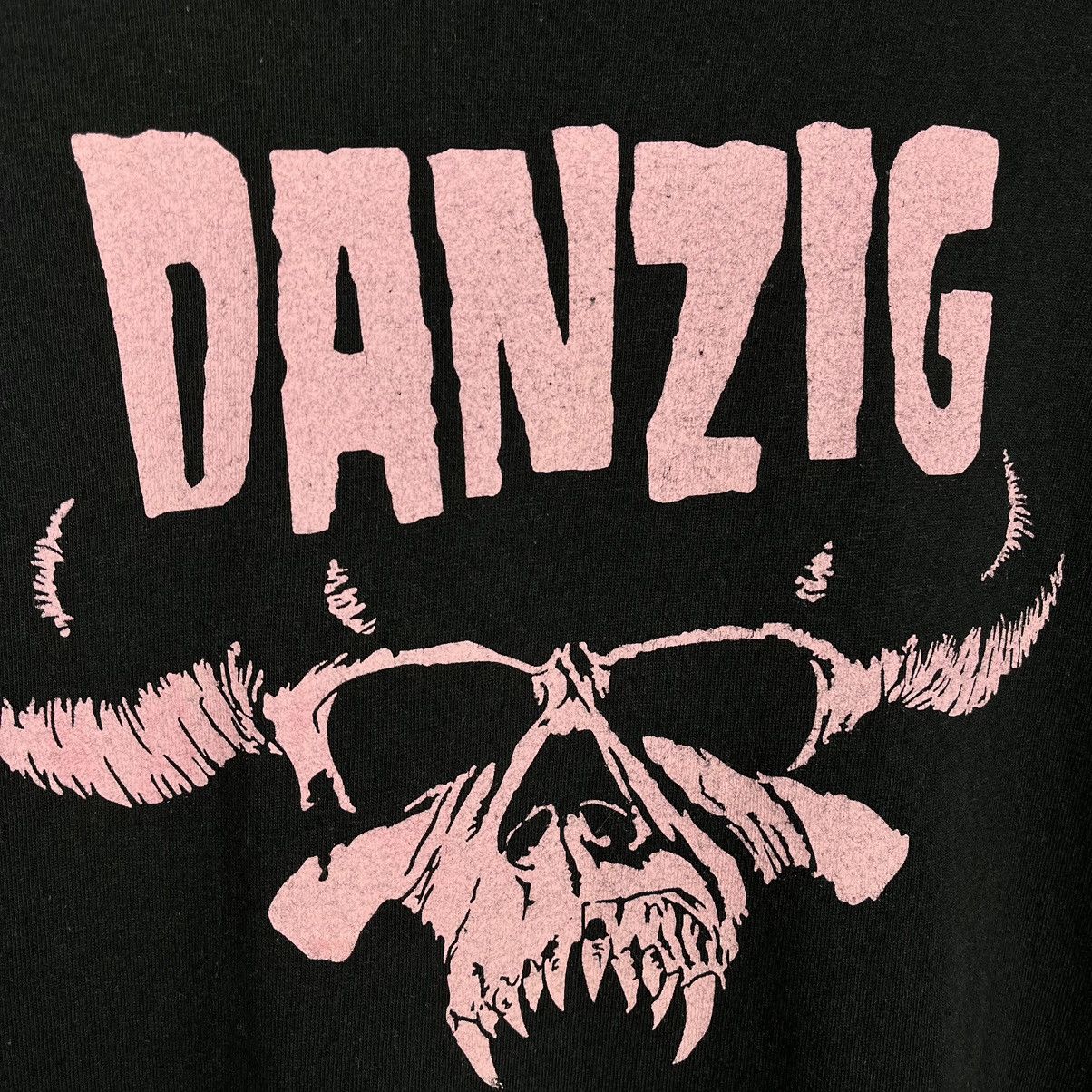 Band Tees Vintage Danzig rare rock band T Shirt 90’s Size US XL / EU 56 / 4 - 3 Thumbnail