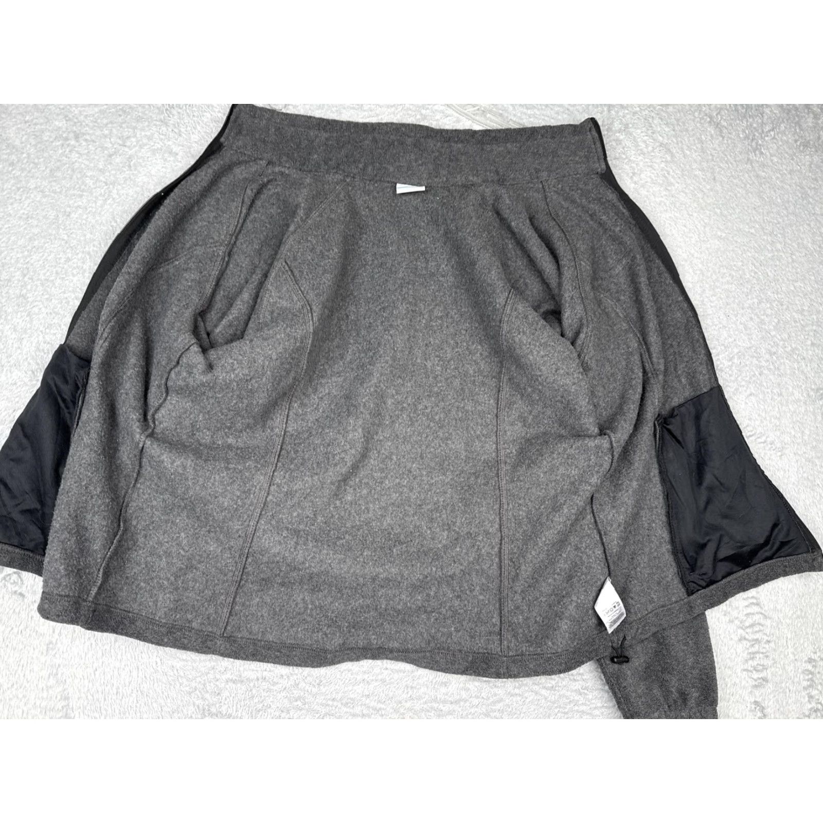 Vintage Columbia Jacket Womens 2XL Gray Fleece Full Zip Outdoors Hiking Casual Size XXL / US 16-18 / IT 52-54 - 2 Thumbnail