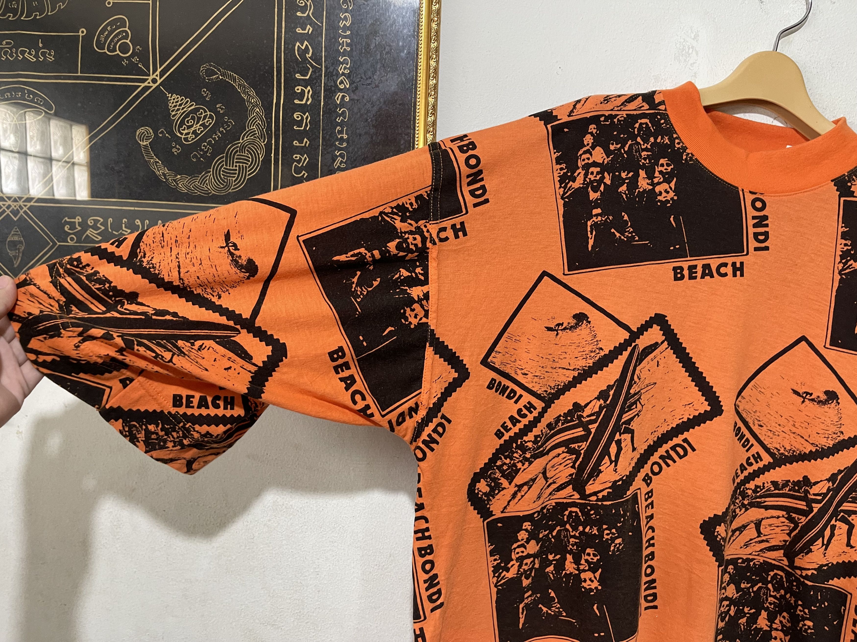 Vintage Vintage 90s Surf AOP Shirt Size US XL / EU 56 / 4 - 5 Thumbnail