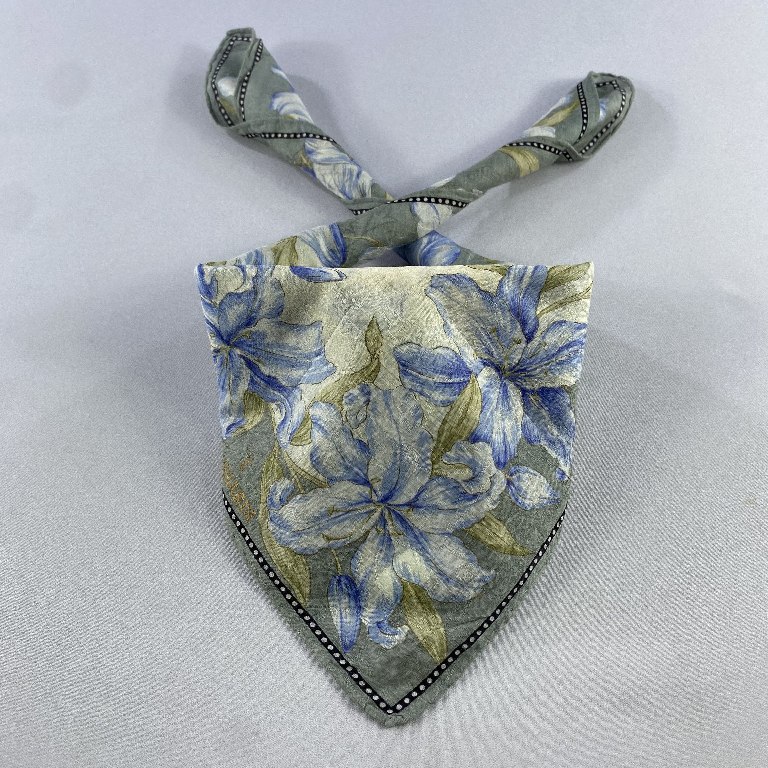 Trussardi × Vintage Trussardi Bandana/ Handkerchief / Neckerchief Size ONE SIZE - 1 Thumbnail