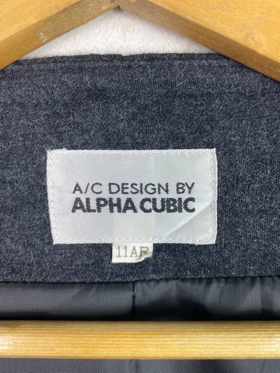 Japanese Brand alpha cubic wool jacket nice design Size M / US 6-8 / IT 42-44 - 6 Thumbnail