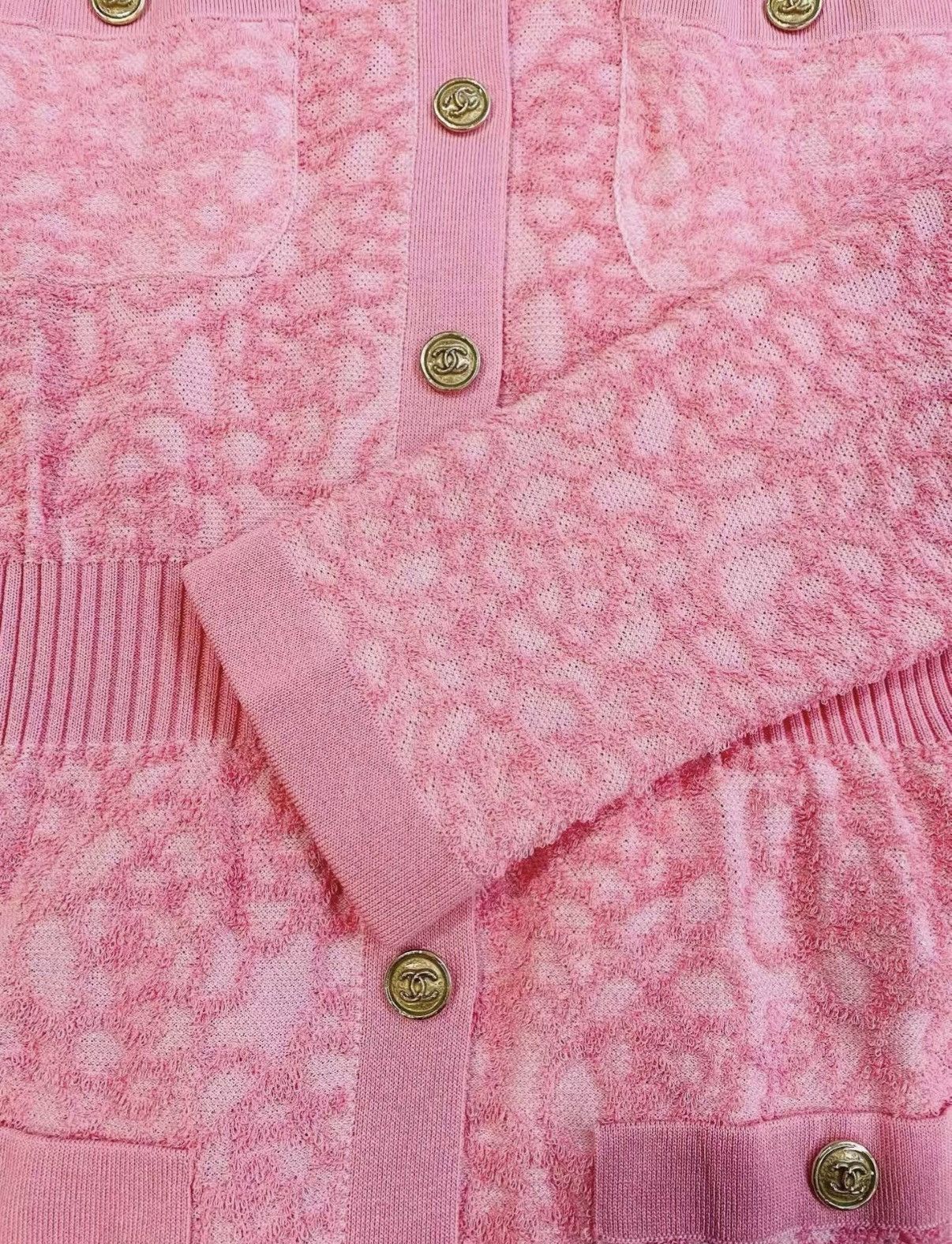 Chanel Chanel 21 Cruise Collection Pink Knit Dress J33 Size XXS / US 00 / IT 34 - 4 Thumbnail