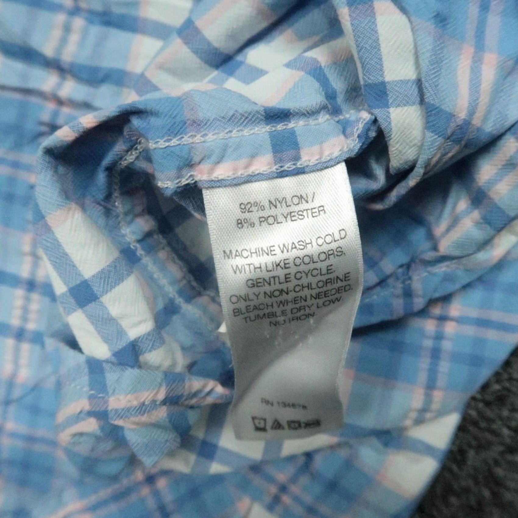 Vineyard Vines Vineyard Vines Shirt Mens Medium Blue Plaid Harbor Long Sleeve Button-Up Size US M / EU 48-50 / 2 - 5 Thumbnail