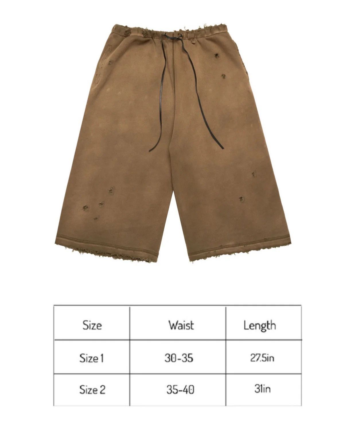 Other UNDS Military Green Sweatshorts Size US 30 / EU 46 - 9 Thumbnail