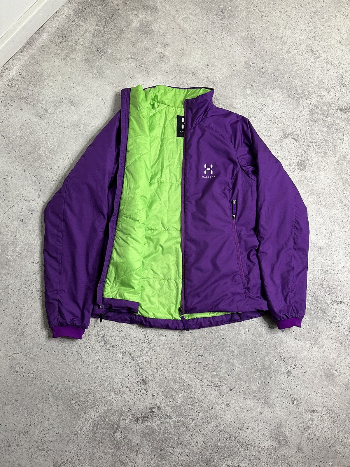 Haglofs Haglofs Barrier III Pertex Classic Eco Purple Outdoor Jacket Size XS / US 0-2 / IT 36-38 - 4 Thumbnail