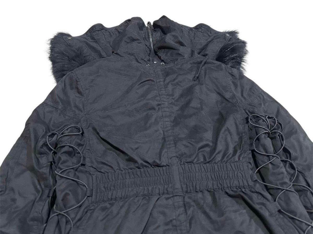 14th Addiction × Japanese Brand × Le Grande Bleu (L.G.B.) 🔥Sick Y2K Lip Service Parachute Fur Parka Jacket Drawstring Size US M / EU 48-50 / 2 - 11 Thumbnail
