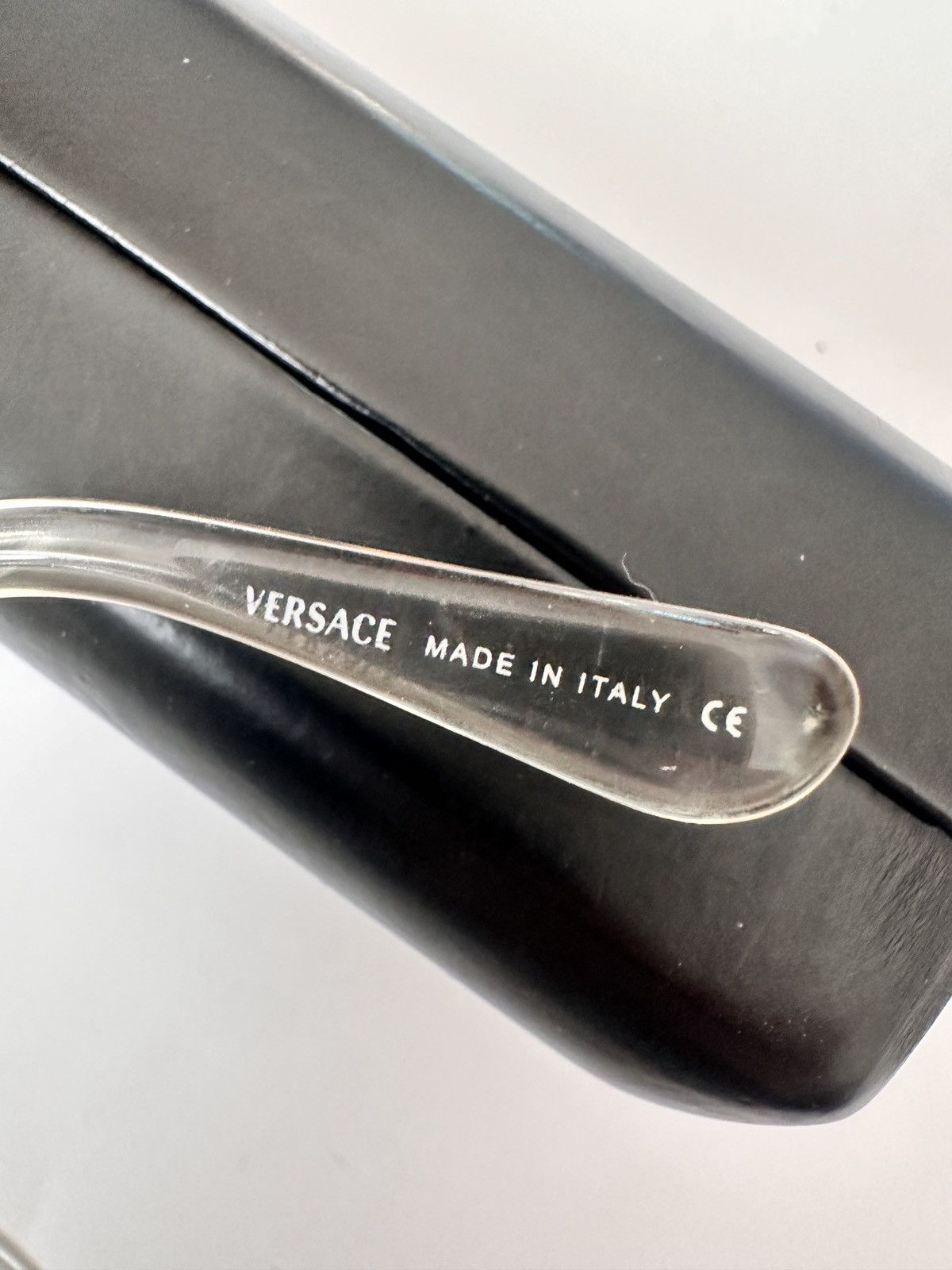 Versace Versace 554-H Rimless Clear Sunglasses (Vintage Y2K Medusa) Size ONE SIZE - 4 Thumbnail