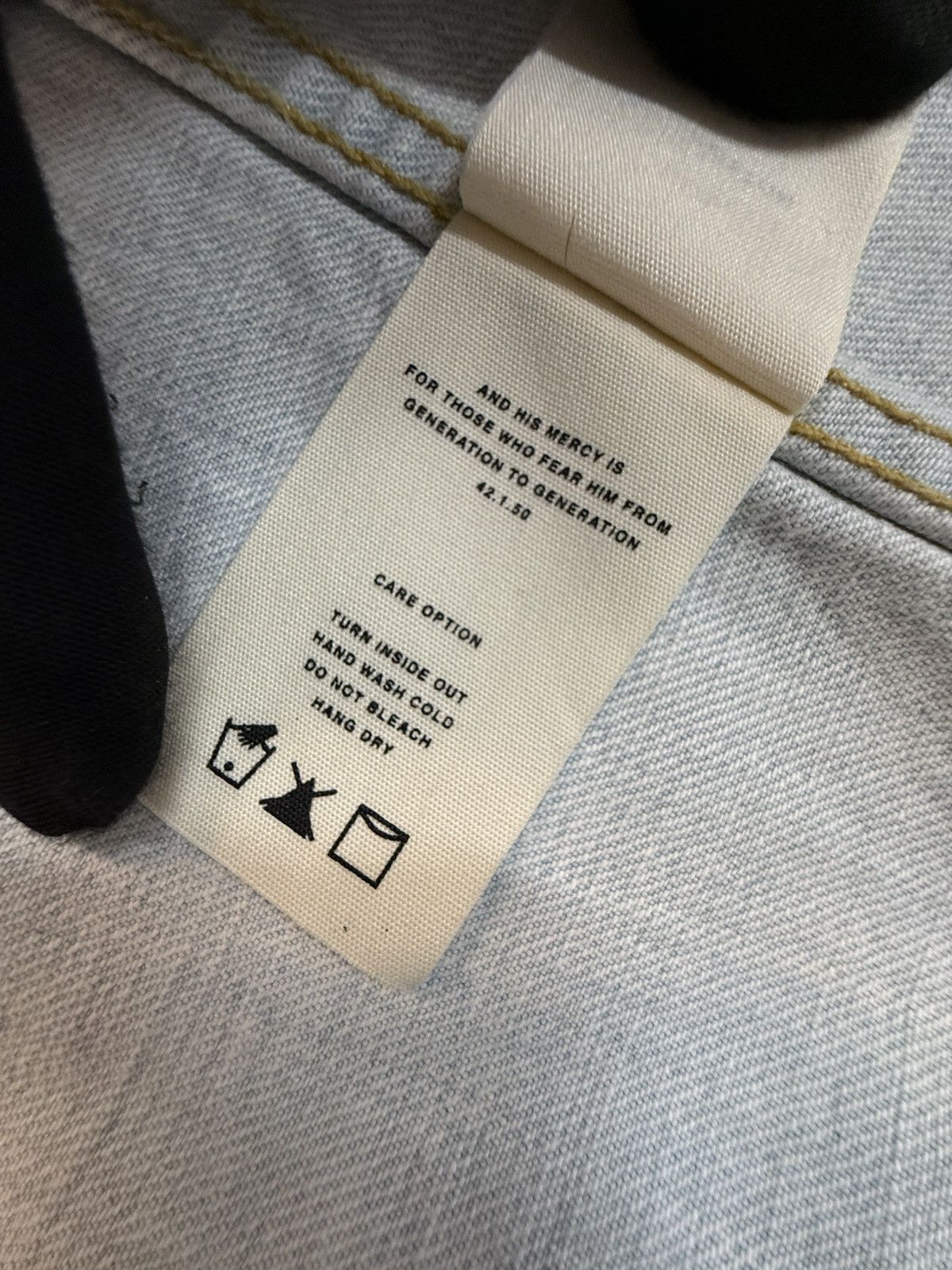 Fear of God Fear of God Eternal Collection Denim Jacket-Lt. Vintage Wash Size US XL / EU 56 / 4 - 23 Thumbnail