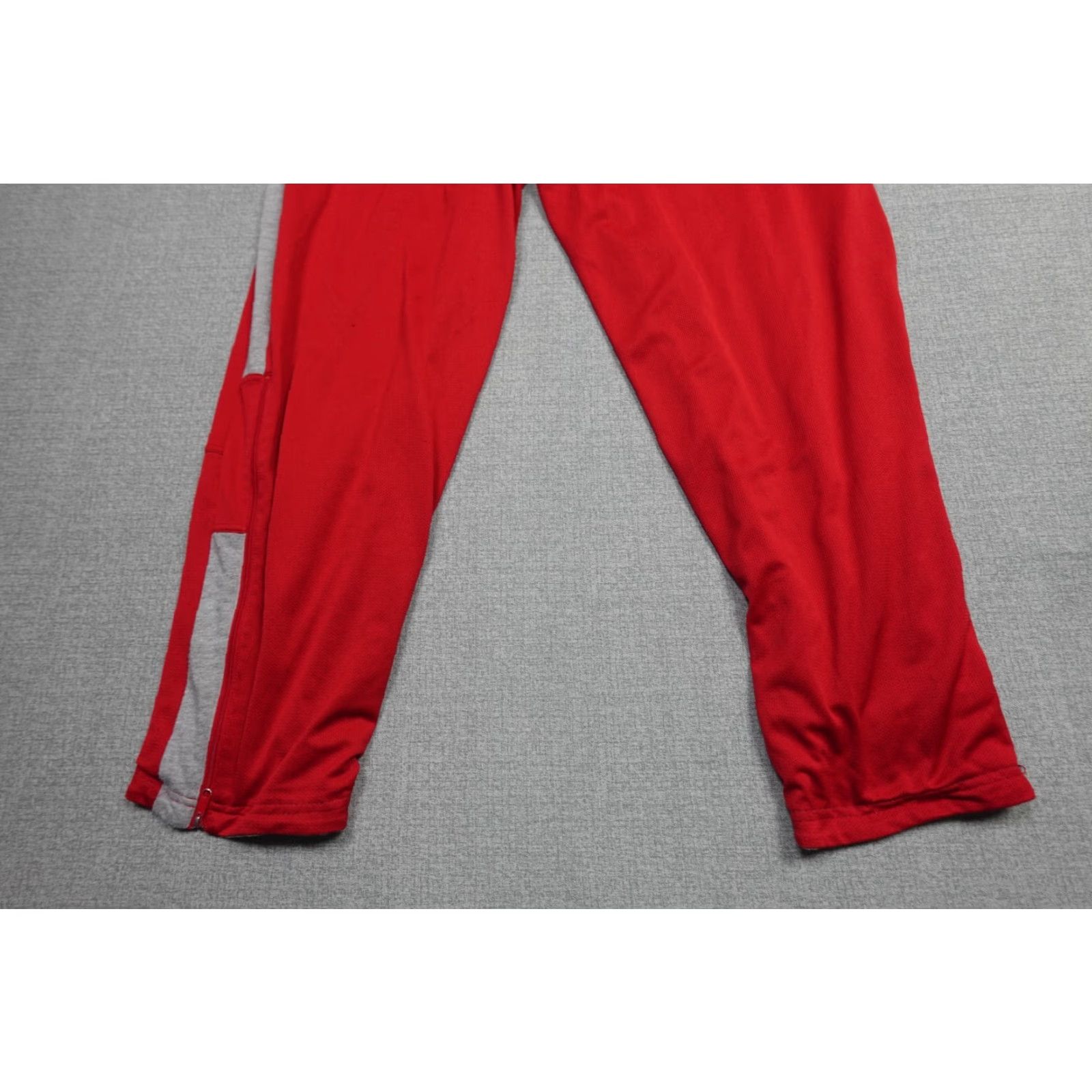 Nike VINTAGE Nike Pants Mens M Red Sweatpants Lounge Baggy Basketball Silver Tag Size US 31 - 6 Thumbnail