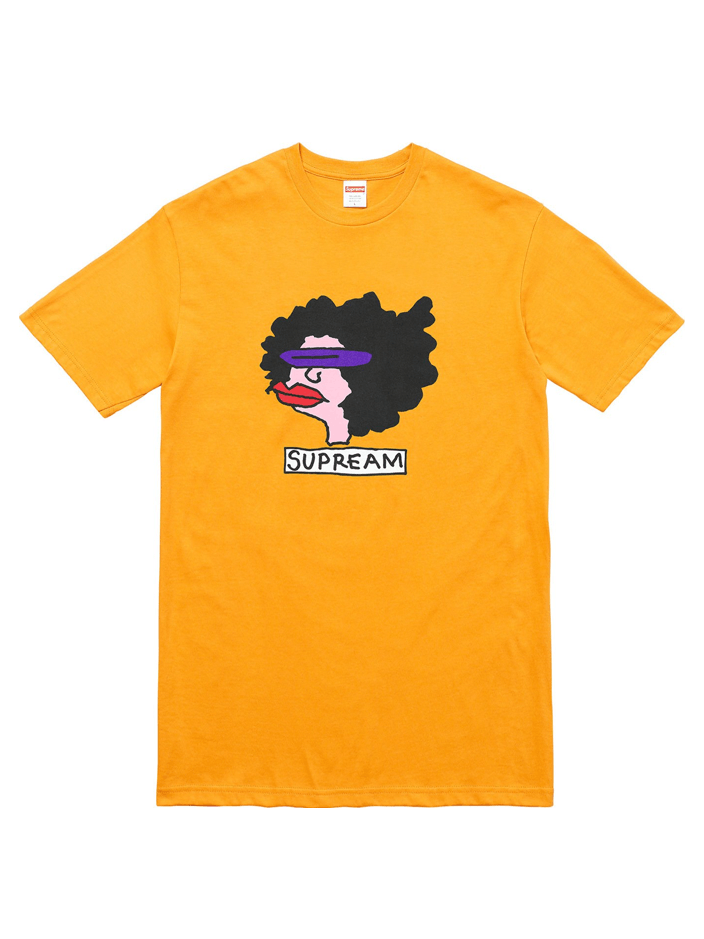 Supreme NEVER WORN* Supreme FW17 Gonz Tee Mustard Size US L / EU 52-54 / 3 - 1 Thumbnail
