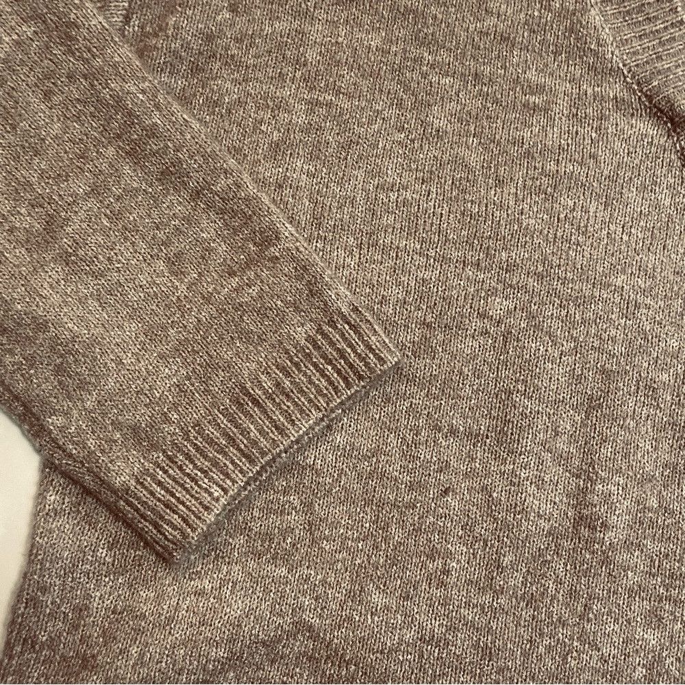 Pull & Bear New Pull & Bear Brown V-Neck Drop Shoulder Sweater Size M Size M / US 6-8 / IT 42-44 - 9 Thumbnail