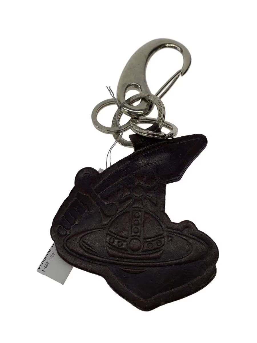 Vivienne Westwood Anglomania Orb Leather Keyring Size ONE SIZE - 1 Thumbnail