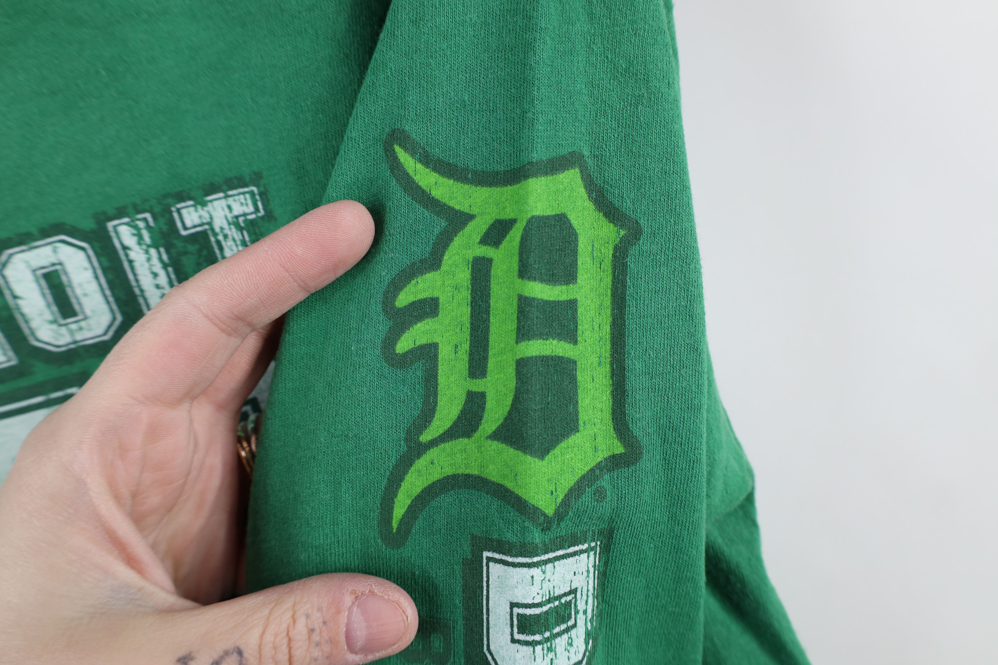 Vintage Vintage Day Detroit Tigers Baseball Long Sleeve T-Shirt Size US M / EU 48-50 / 2 - 9 Thumbnail