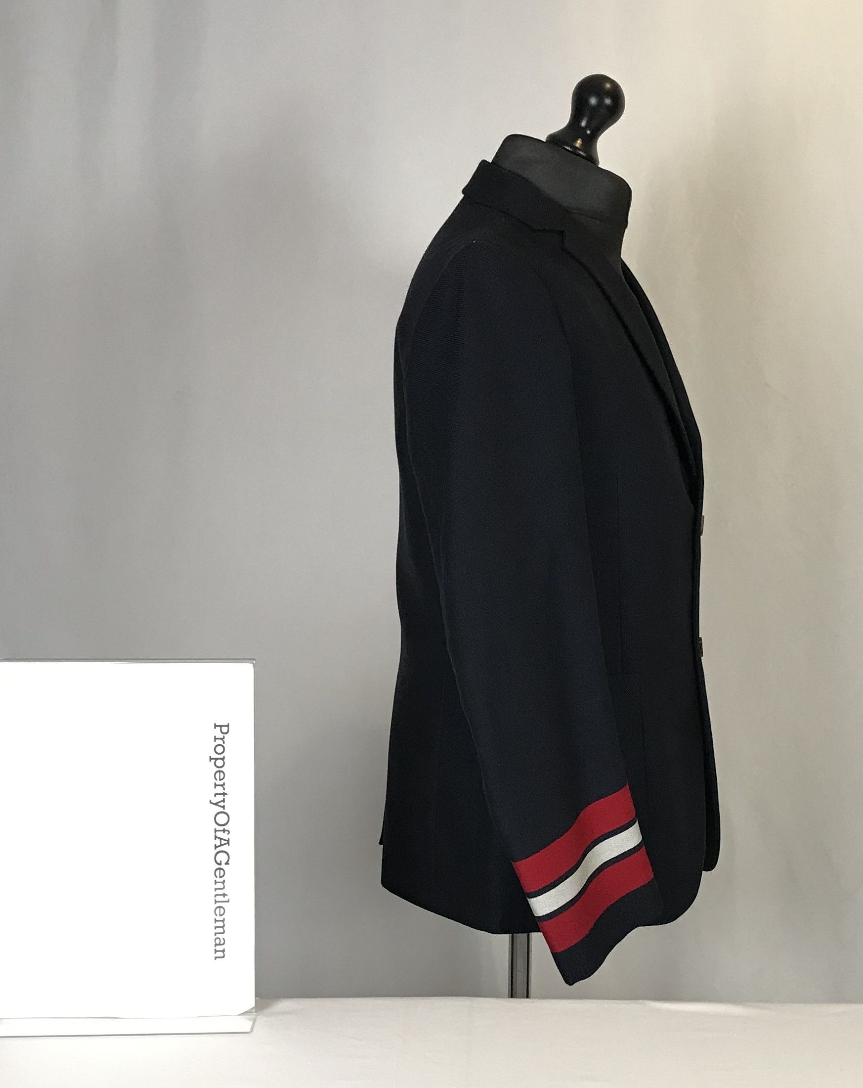 Gucci Gucci Band Cuff Blazer Size 52R - 4 Thumbnail