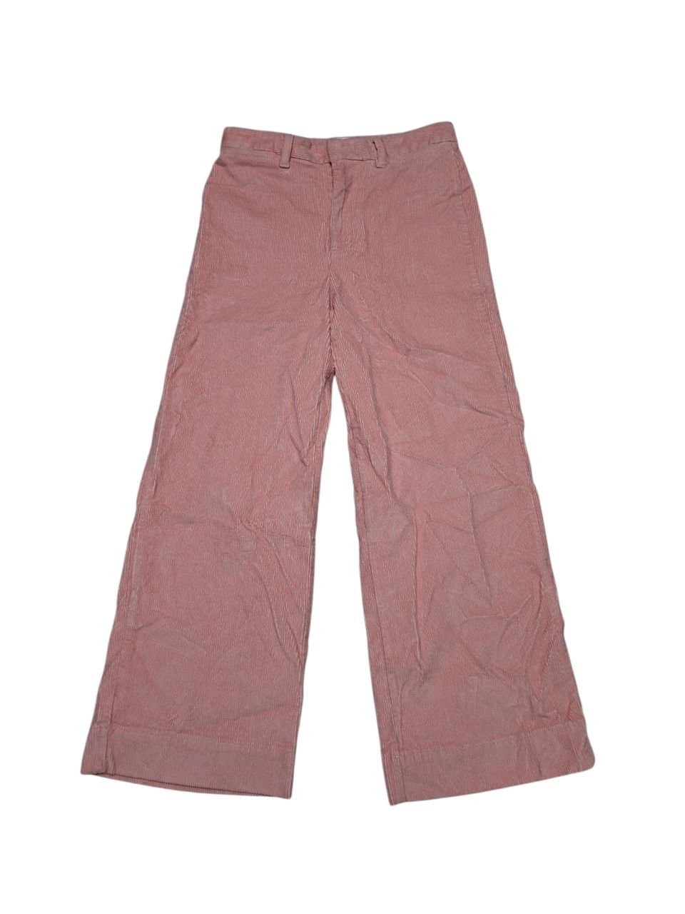 Gap GAP LADY`S WIDE LEG FLARED CORDUROY PINK PANTS Size 28" / US 6 / IT 42 - 1 Thumbnail