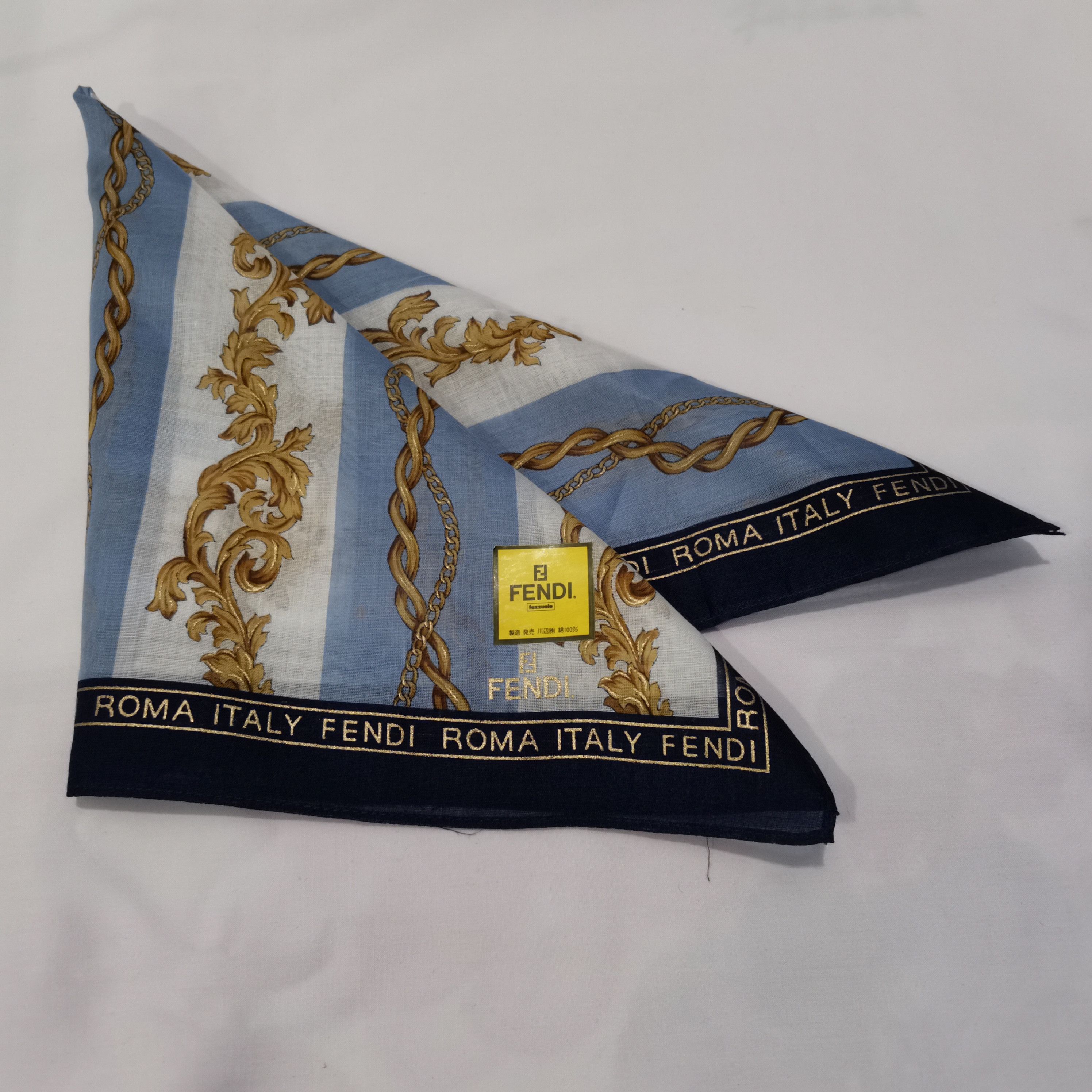 Fendi FENDI HANDKERCHIEF/ BANDANA/ SCARF Size ONE SIZE - 7 Thumbnail