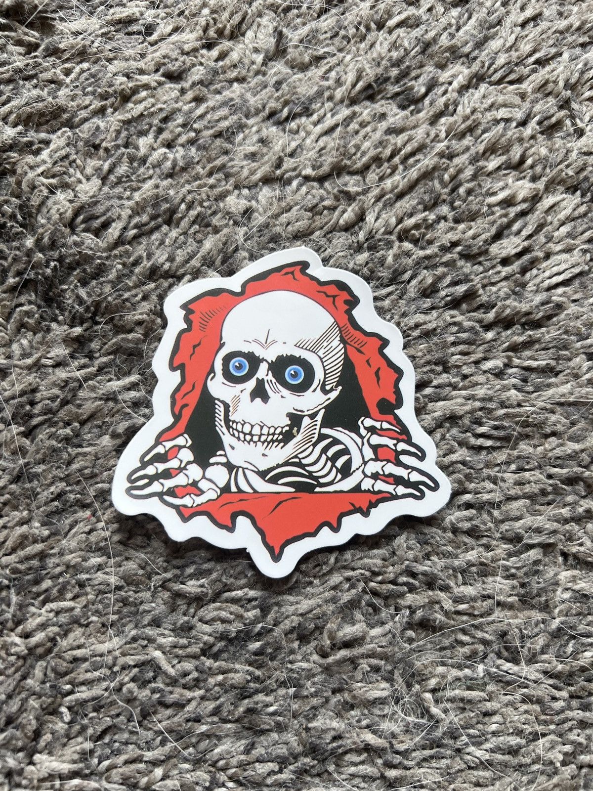 Powell Peralta Powell Peralta Ripper Skeleton Sticker Size ONE SIZE - 1 Thumbnail
