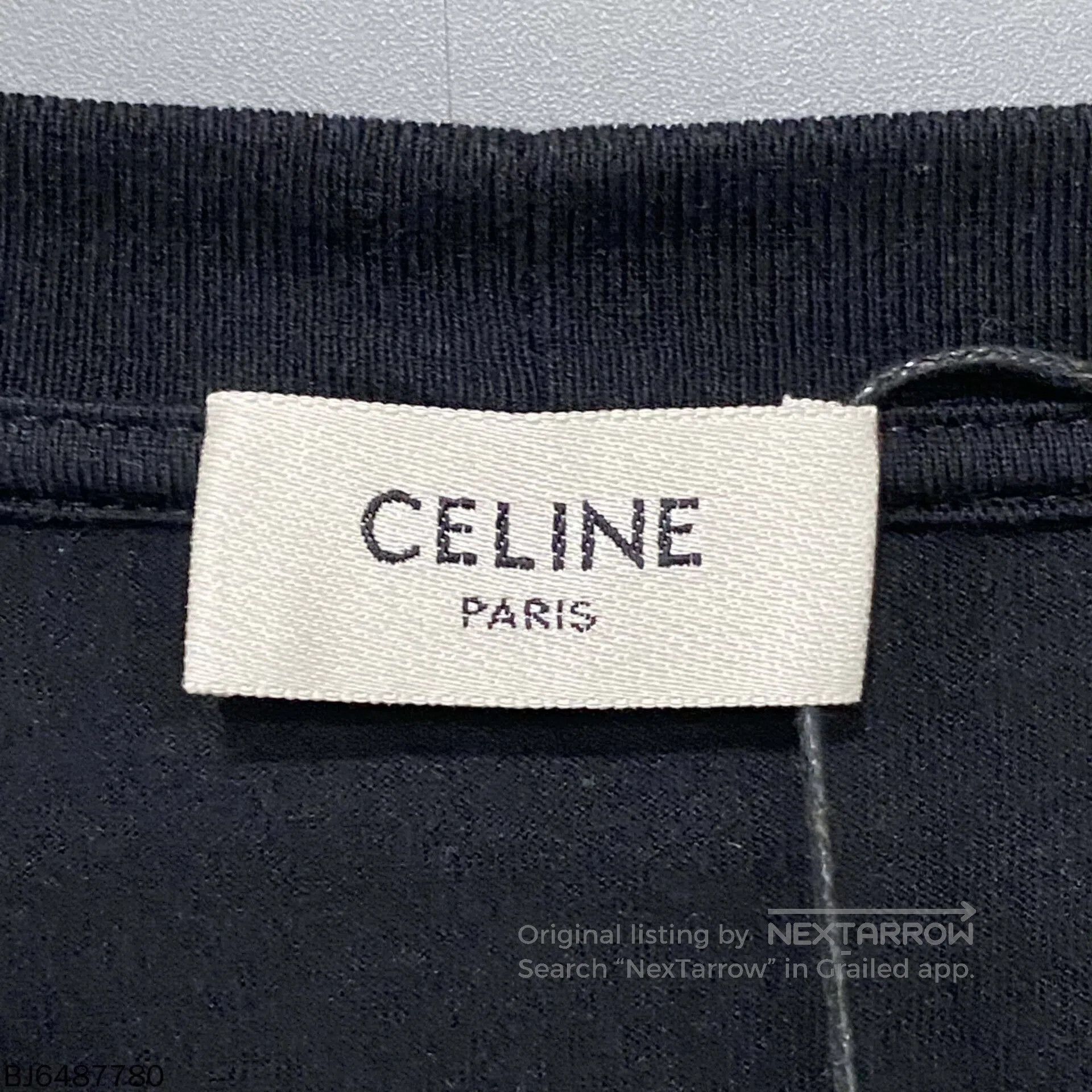 Celine celine logo short sleeve t-shirt. Size US M / EU 48-50 / 2 - 3 Thumbnail