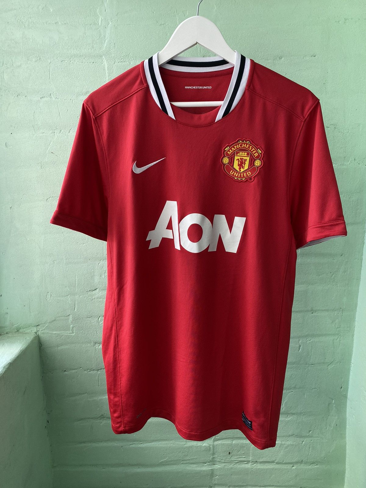 Nike Blokecore Nike Manchester United 2011/2012 Home Jersey Size US L / EU 52-54 / 3 - 2 Thumbnail