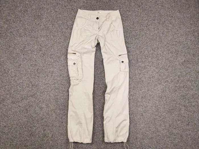 Le Grande Bleu (L.G.B.) Vintage 90's Japanese Baggy Multi Pocket Cargo pants Womens Size 32" / US 10 / IT 46 - 2 Thumbnail