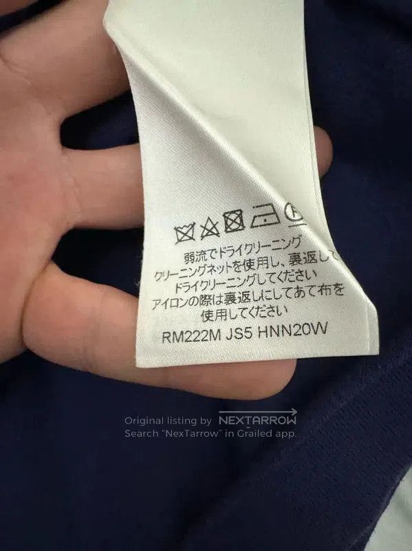 Louis Vuitton Louis Vuitton Blue Wool Logo Embroidered Knitwear . Size US S / EU 44-46 / 1 - 5 Thumbnail
