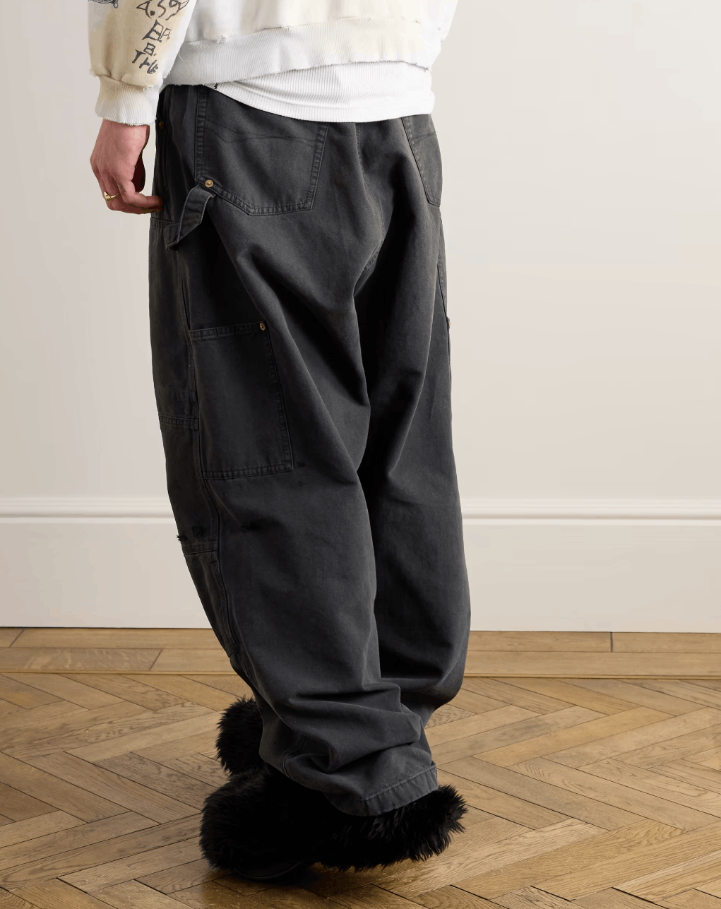 Balenciaga BALENCIAGA FW24 Double Knee Pants Size US 32 / EU 48 - 3 Thumbnail