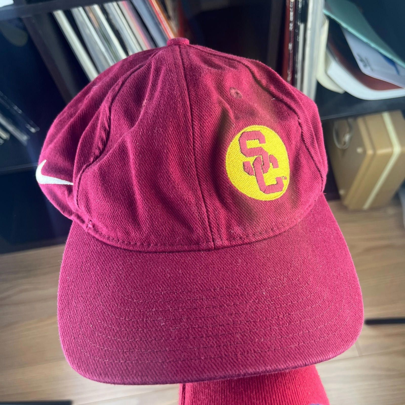 Nike Vintage 90s Nike USC Trojans Snapback Hat Size ONE SIZE - 1 Thumbnail