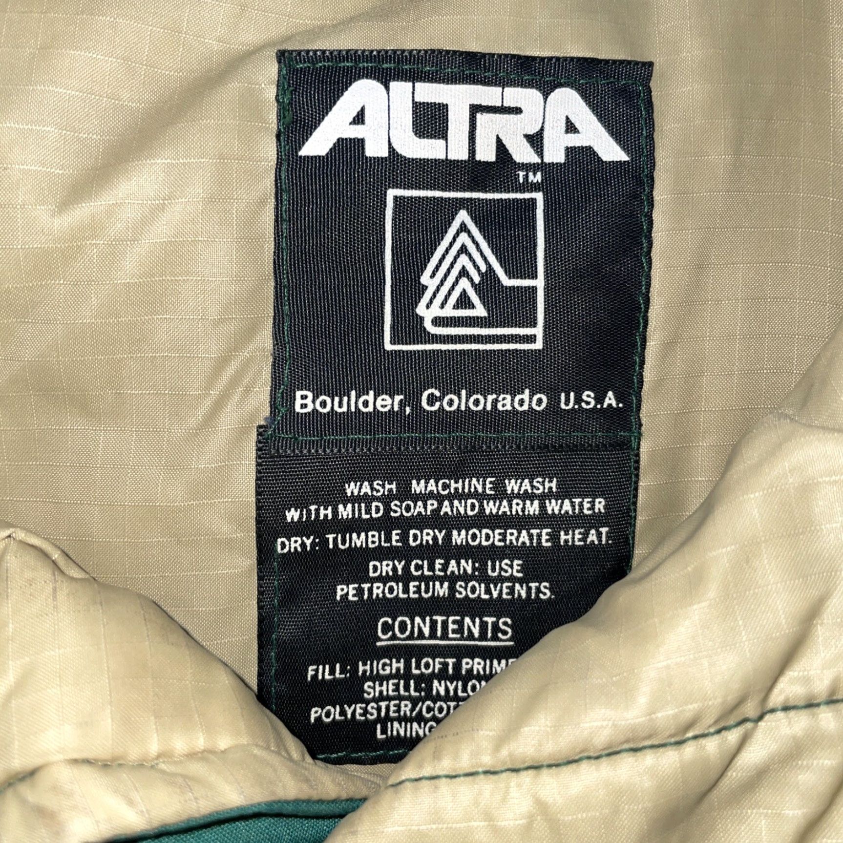 Altra Altra VTG Green USA Made Puffer Vest Mens Size M Size US M / EU 48-50 / 2 - 3 Thumbnail